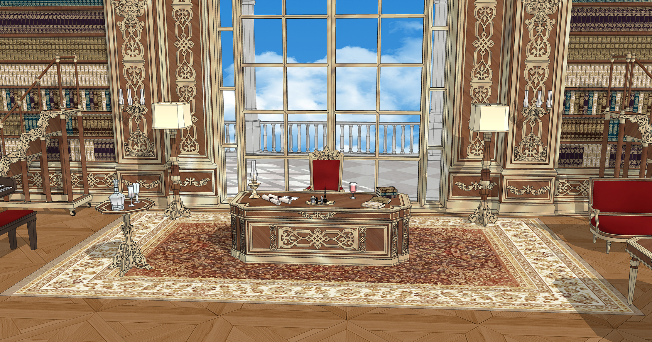 제2왕자 집무실Second Prince's Office-3 제2왕자 집무실Second Prince's Office-3