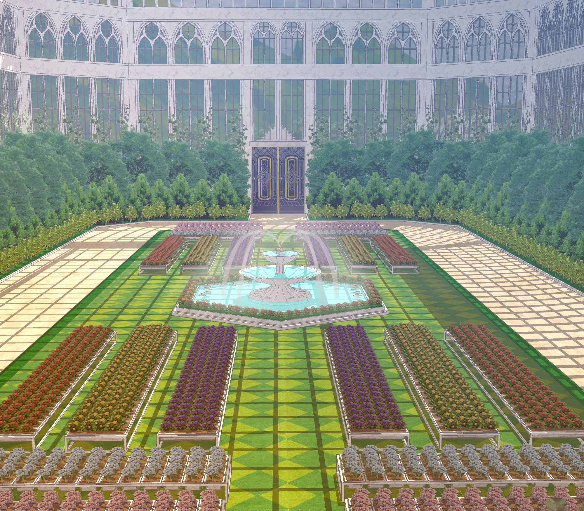 마탑1차 완성 보정 온실 내부 2