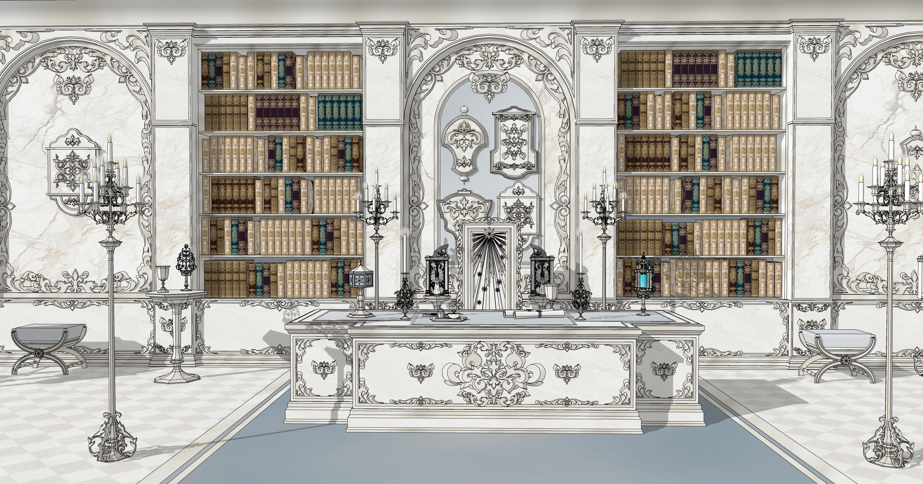 대사제의 집무실 The High Priest's Office-4