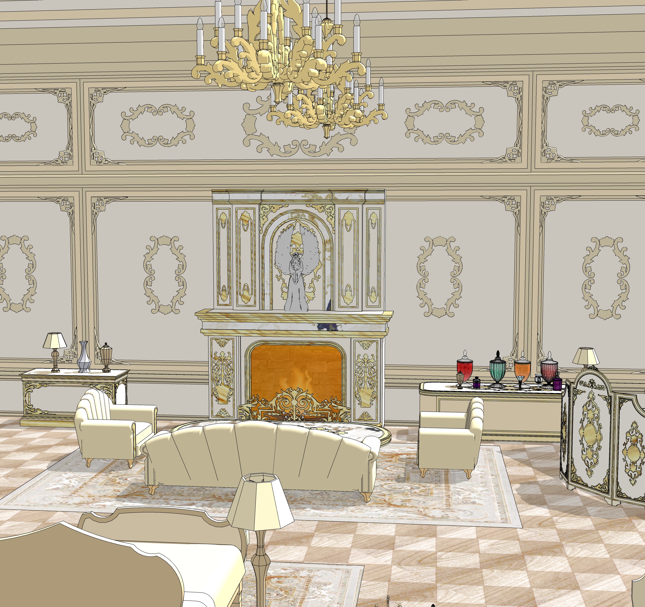 Dessert Shop Set - Bedroom-4