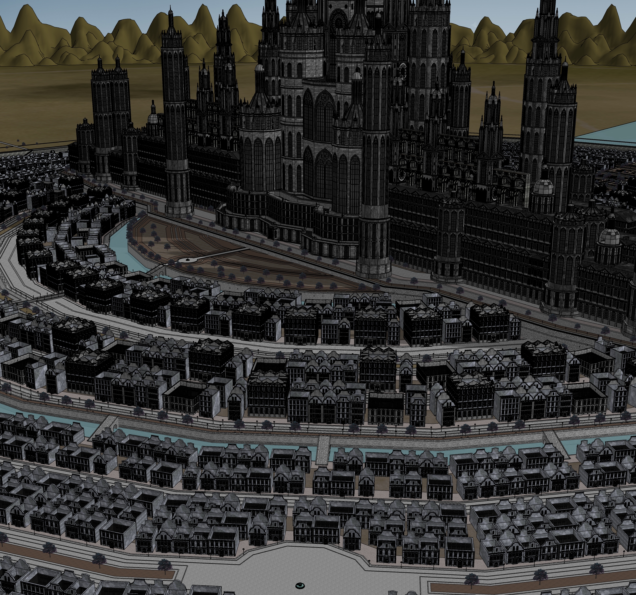 Wizard's City Castle Version Ruins_마탑도시 성 폐허버전-1-6