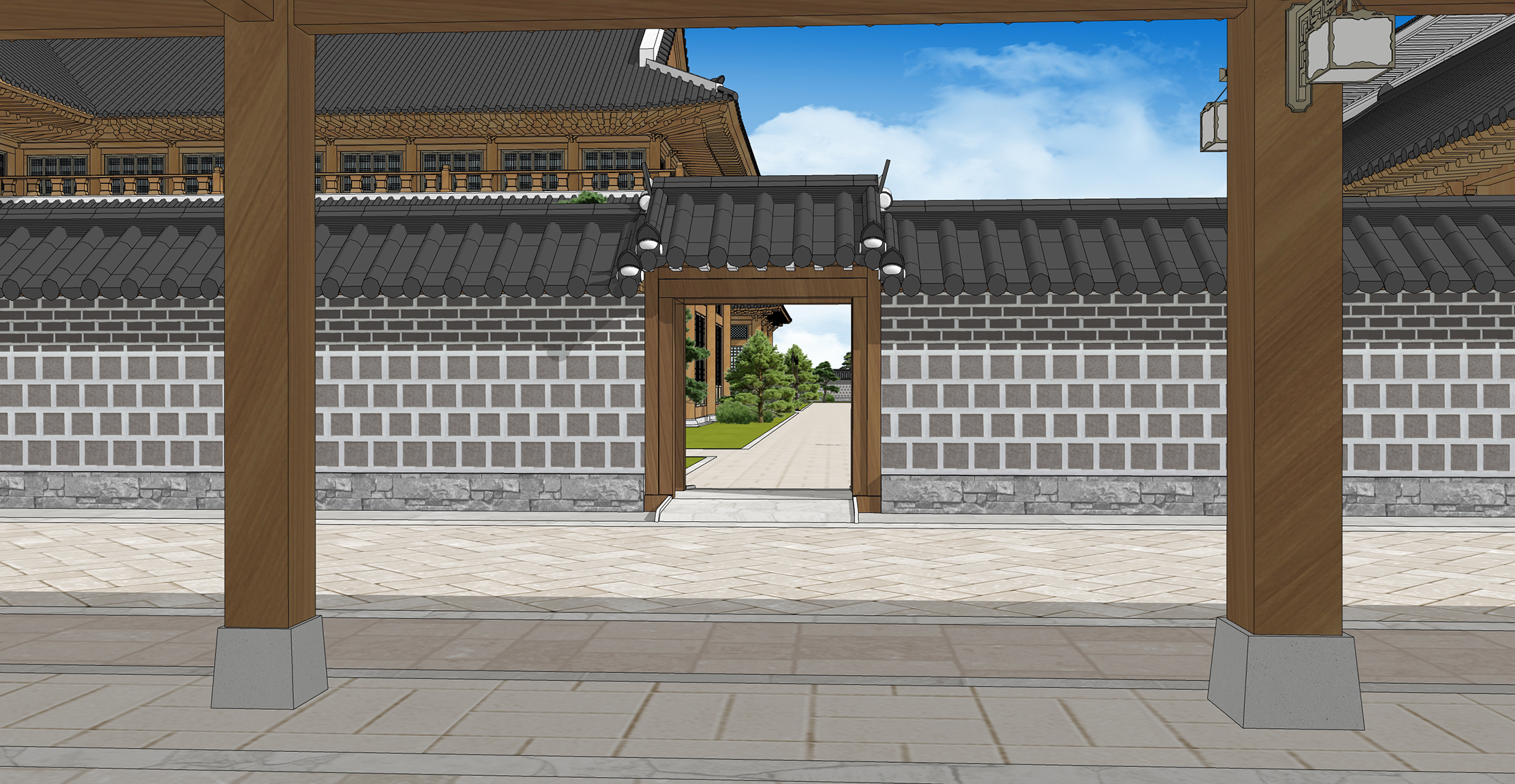 학교 동양풍학교Oriental-style school-10