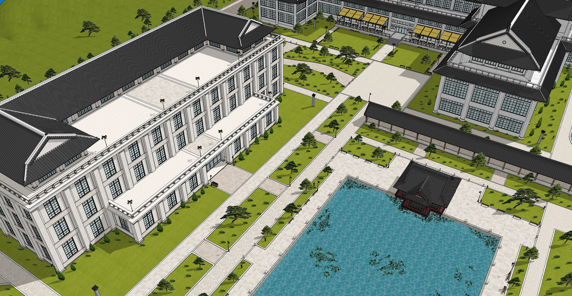 학교 동양풍학교Oriental-style school-42