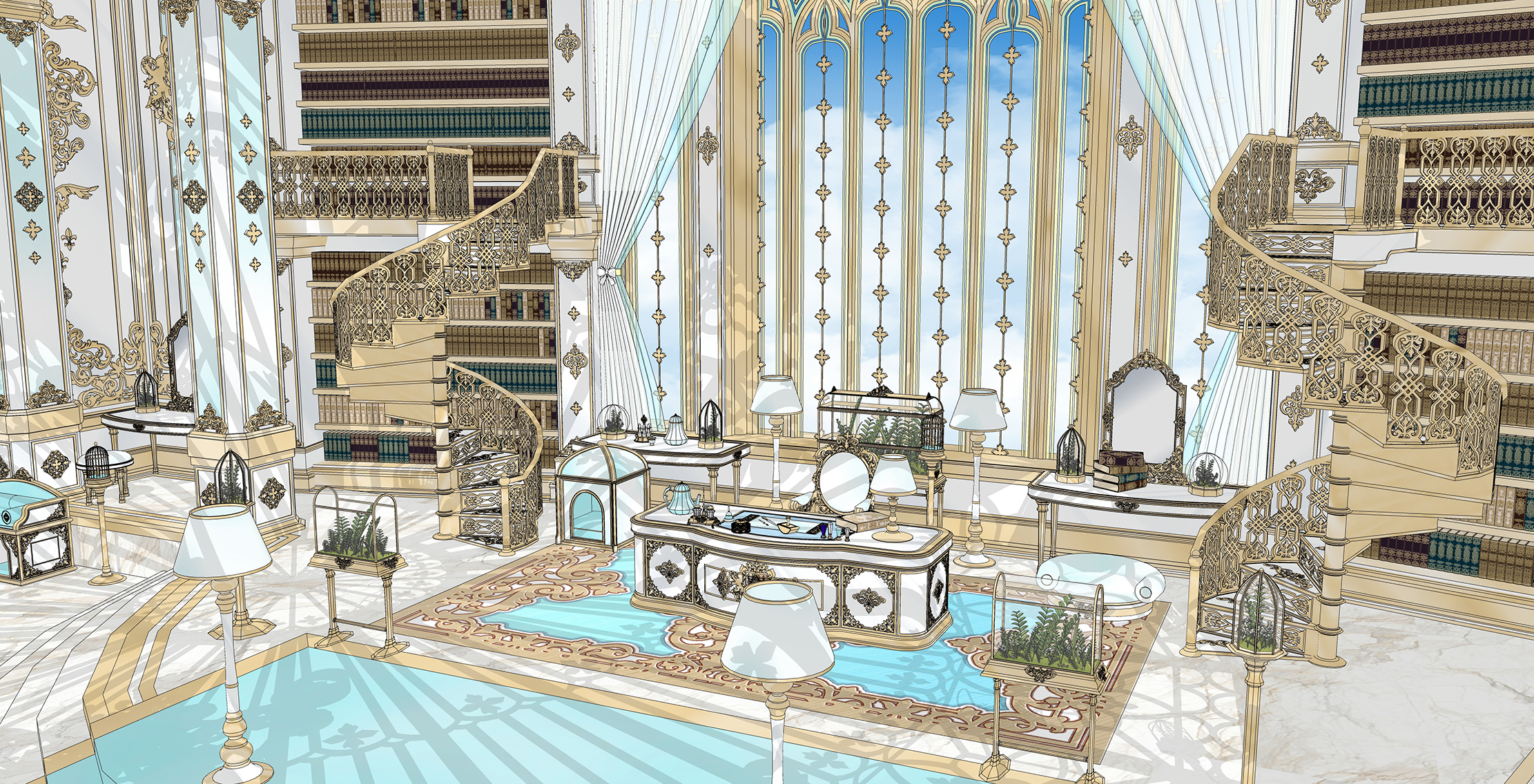 막내왕자집무실youngest prince's office-2 막내왕자집무실youngest prince's office-2