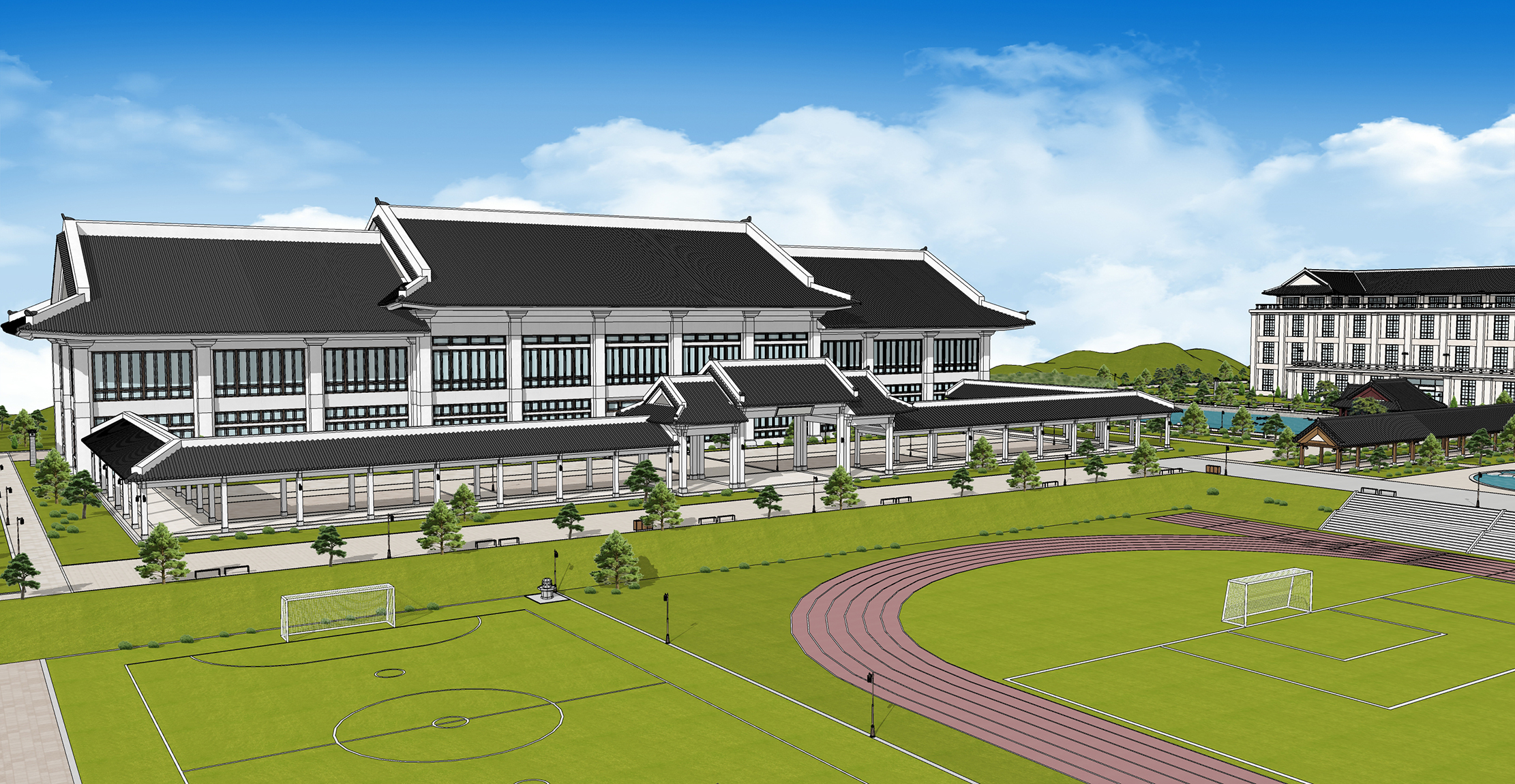 학교 동양풍학교Oriental-style school-7