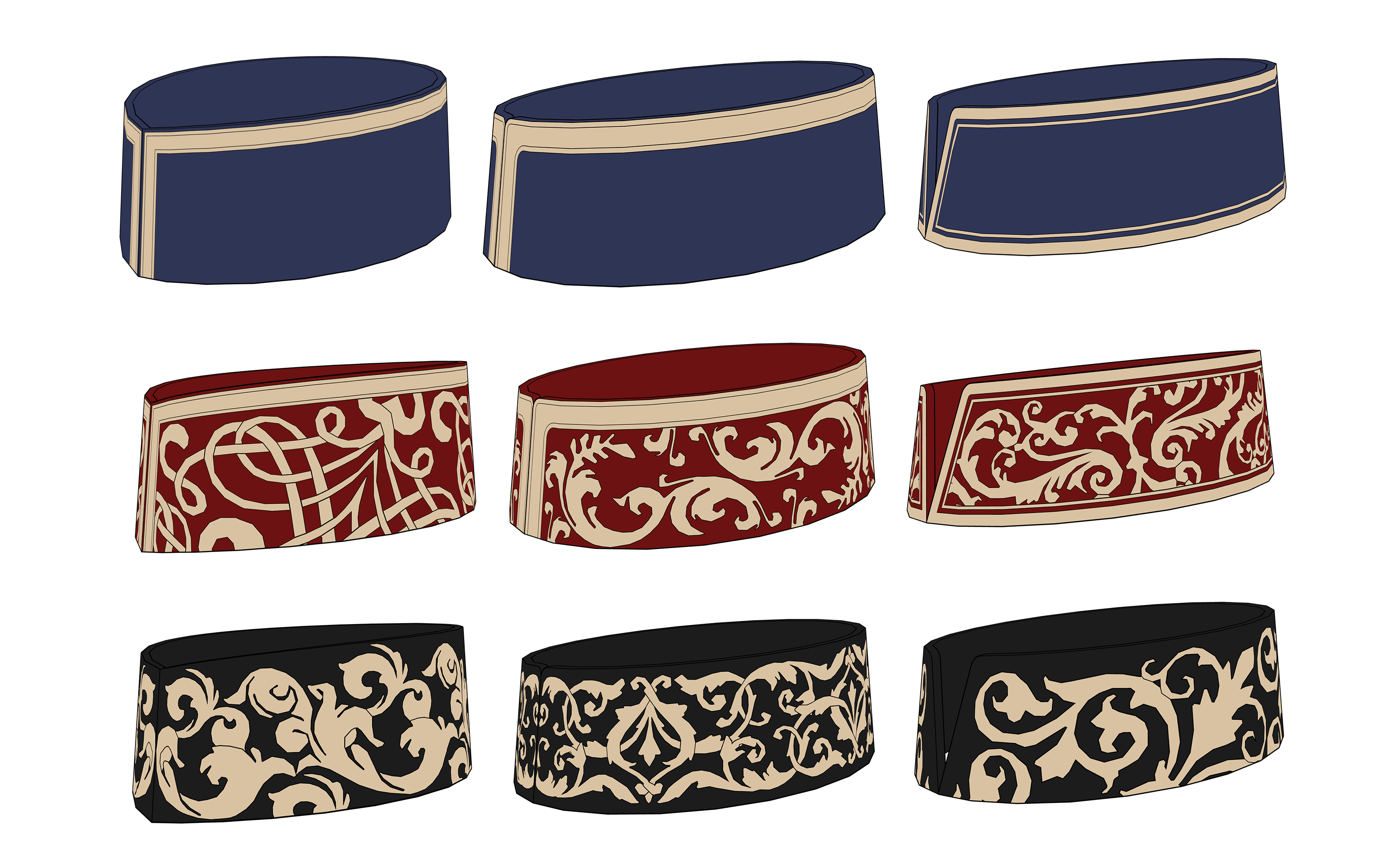 제복 카라 Uniform collar전체 제복 카라 Uniform collar전체