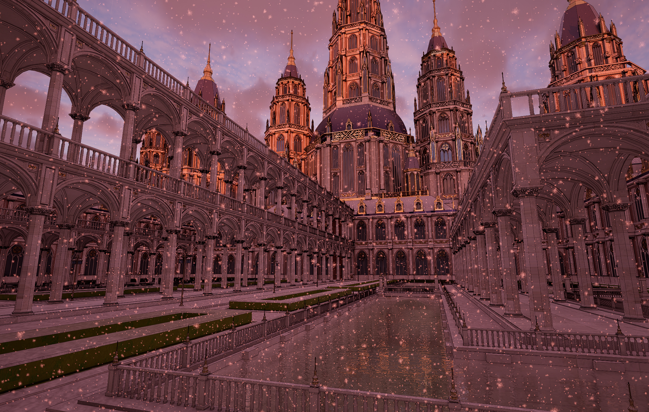 중세 판타지 궁전-3