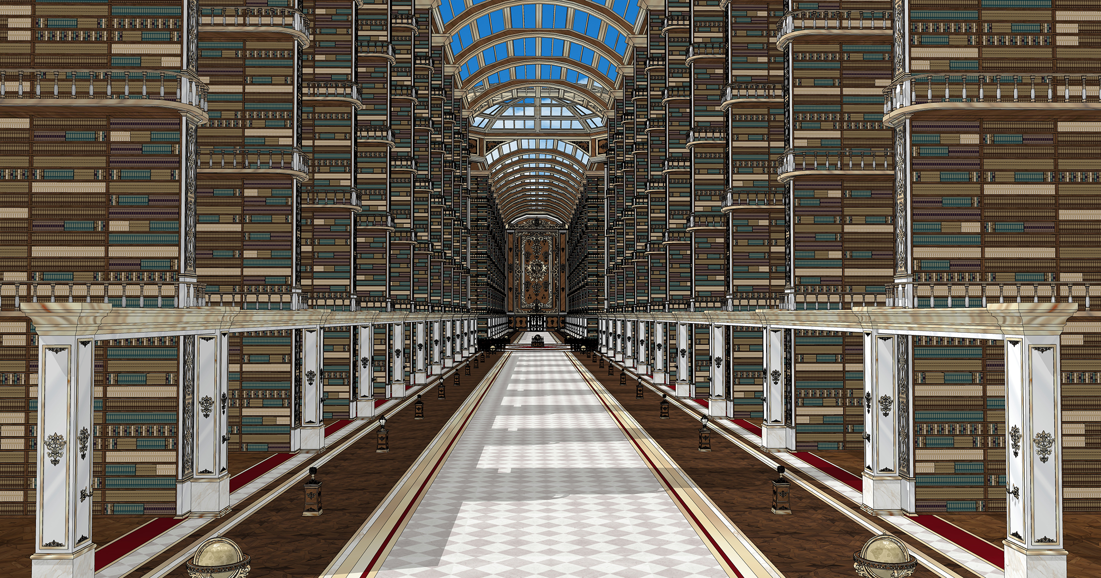 왕실 도서관 royal library2-1 왕실 도서관 royal library2-1