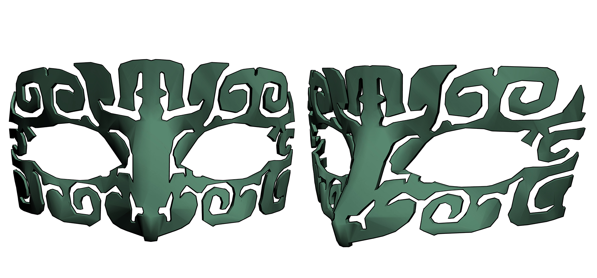 동양풍 가면 Oriental style mask B-10-3 동양풍 가면 Oriental style mask B-10-3