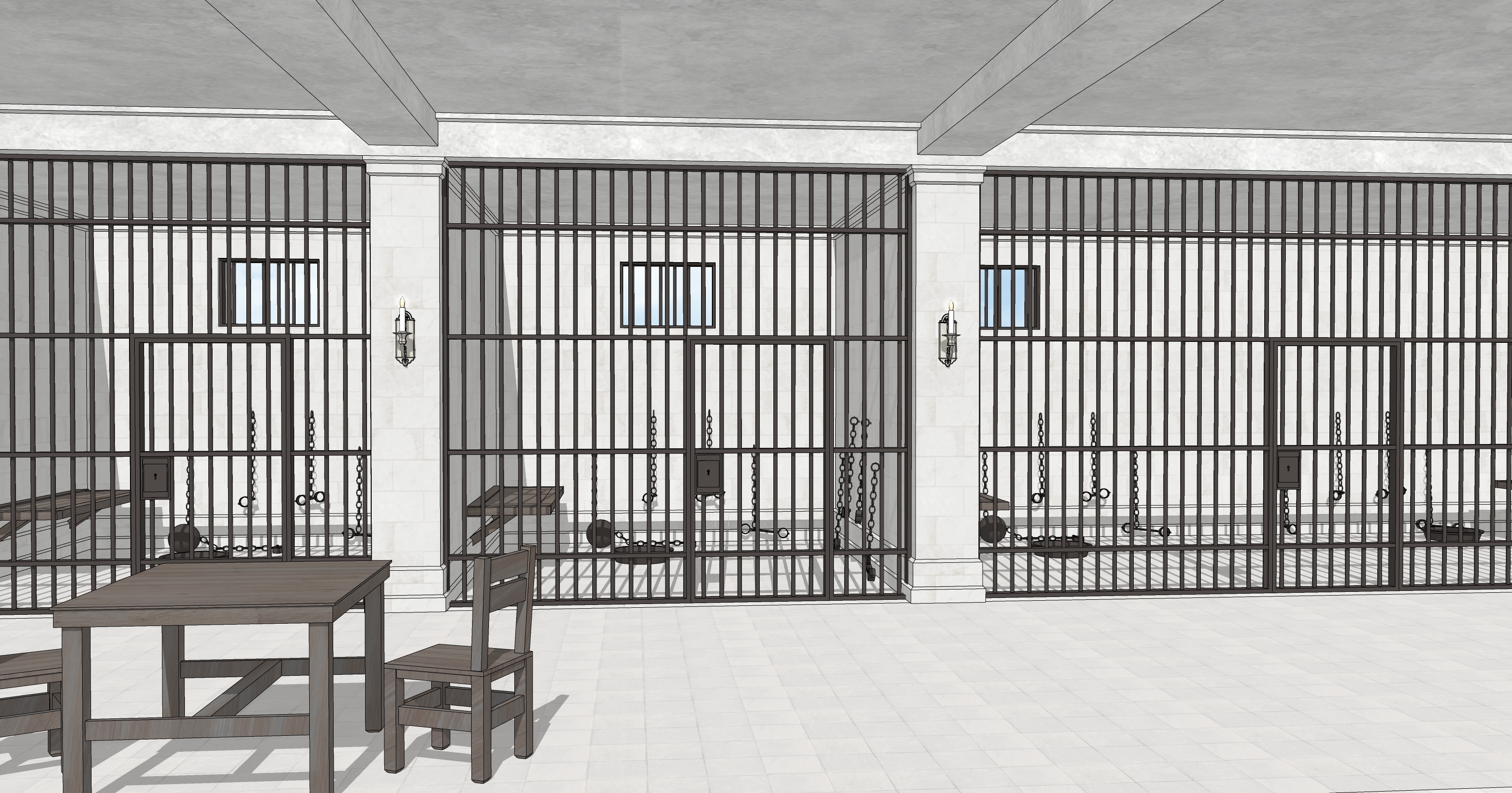 신전 감옥 Temple Prison-7