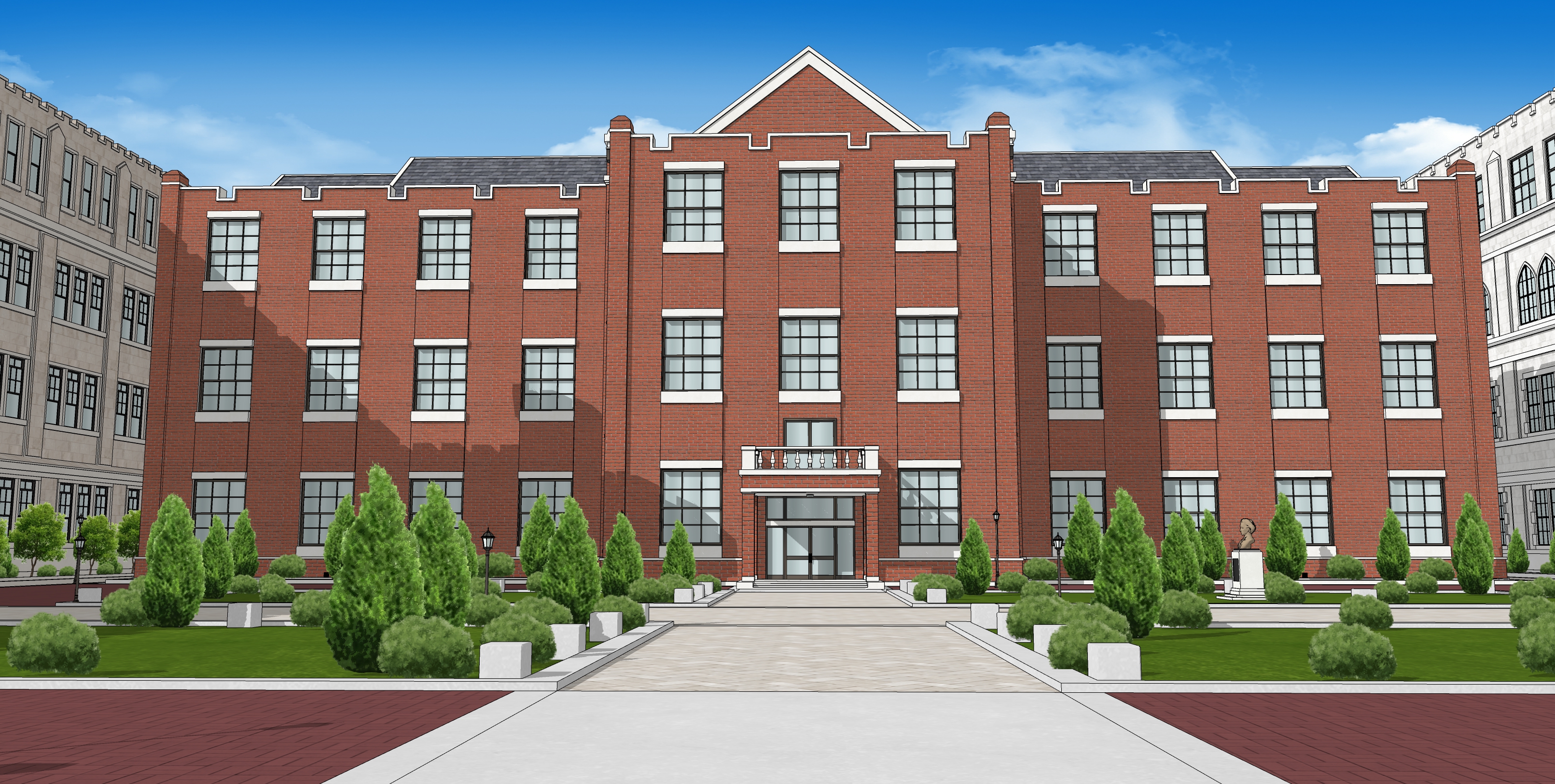 학교 서양풍학교 Western-style school-7 학교 서양풍학교 Western-style school-7