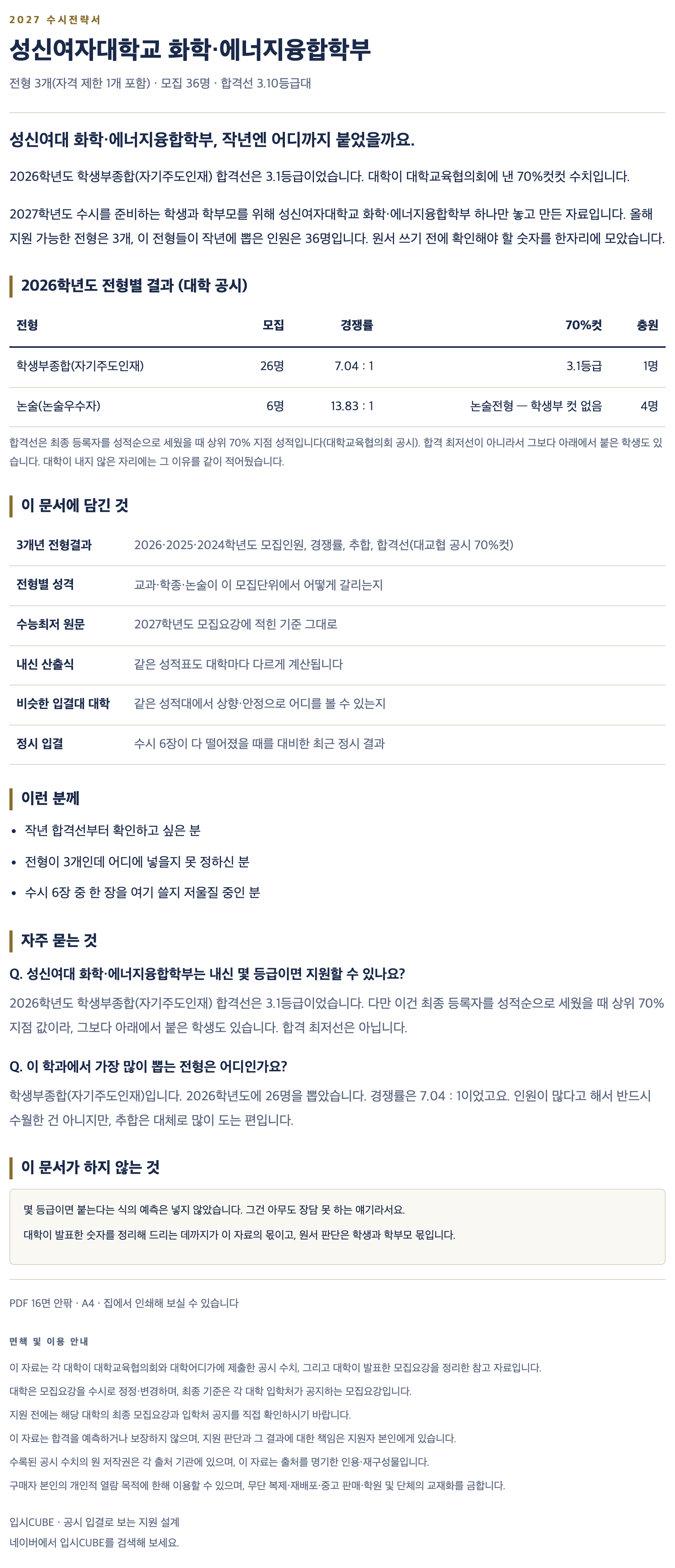 성신여대_화학・에너지융합학부_상세 성신여대_화학・에너지융합학부_상세