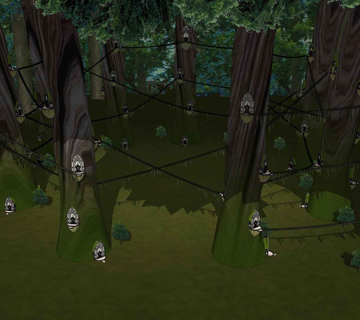 엘프 나무 마을2-7 엘프 나무 마을2-7