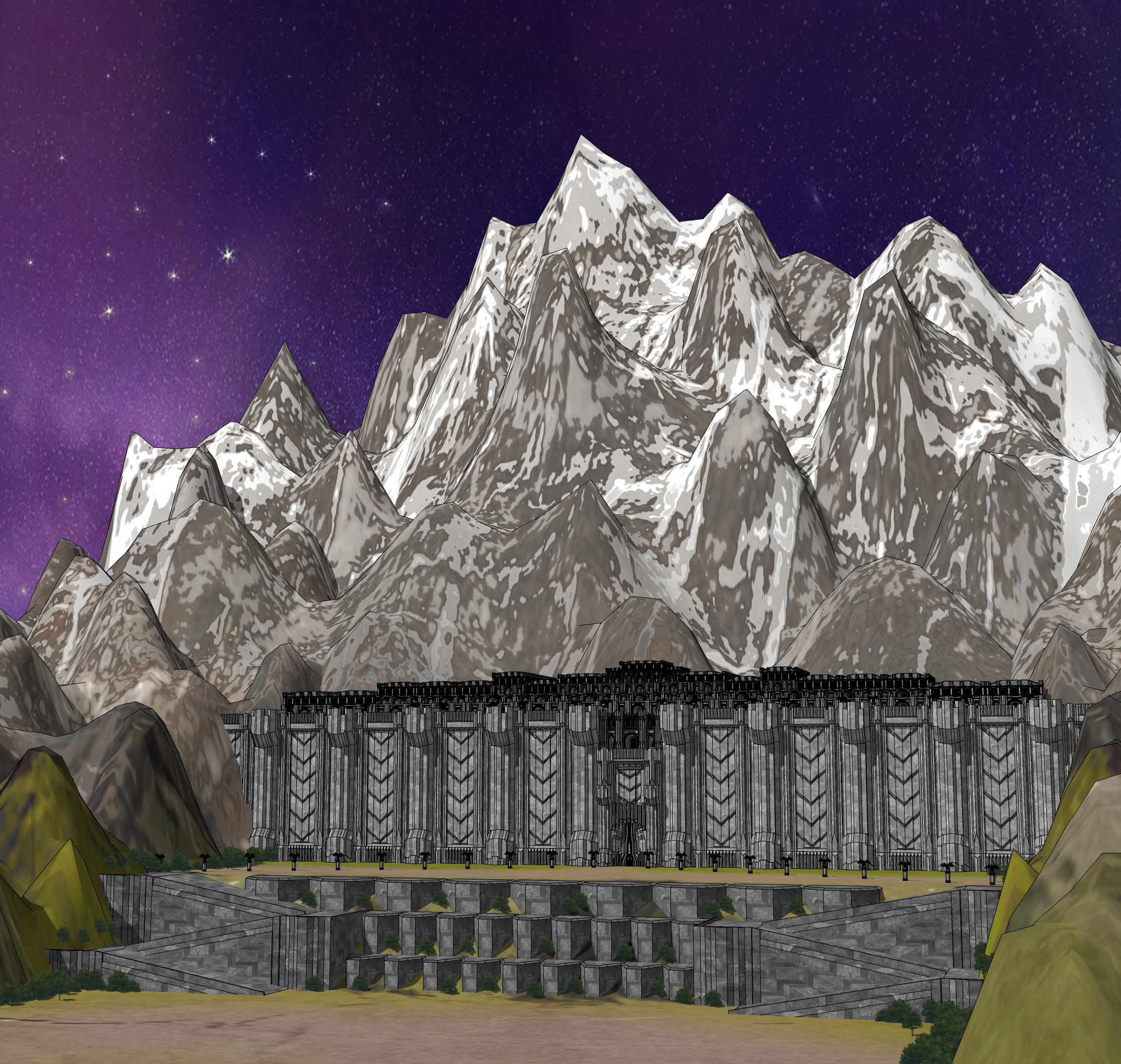 드워프 왕국 외관-Dwarf Kingdom Appearance-8