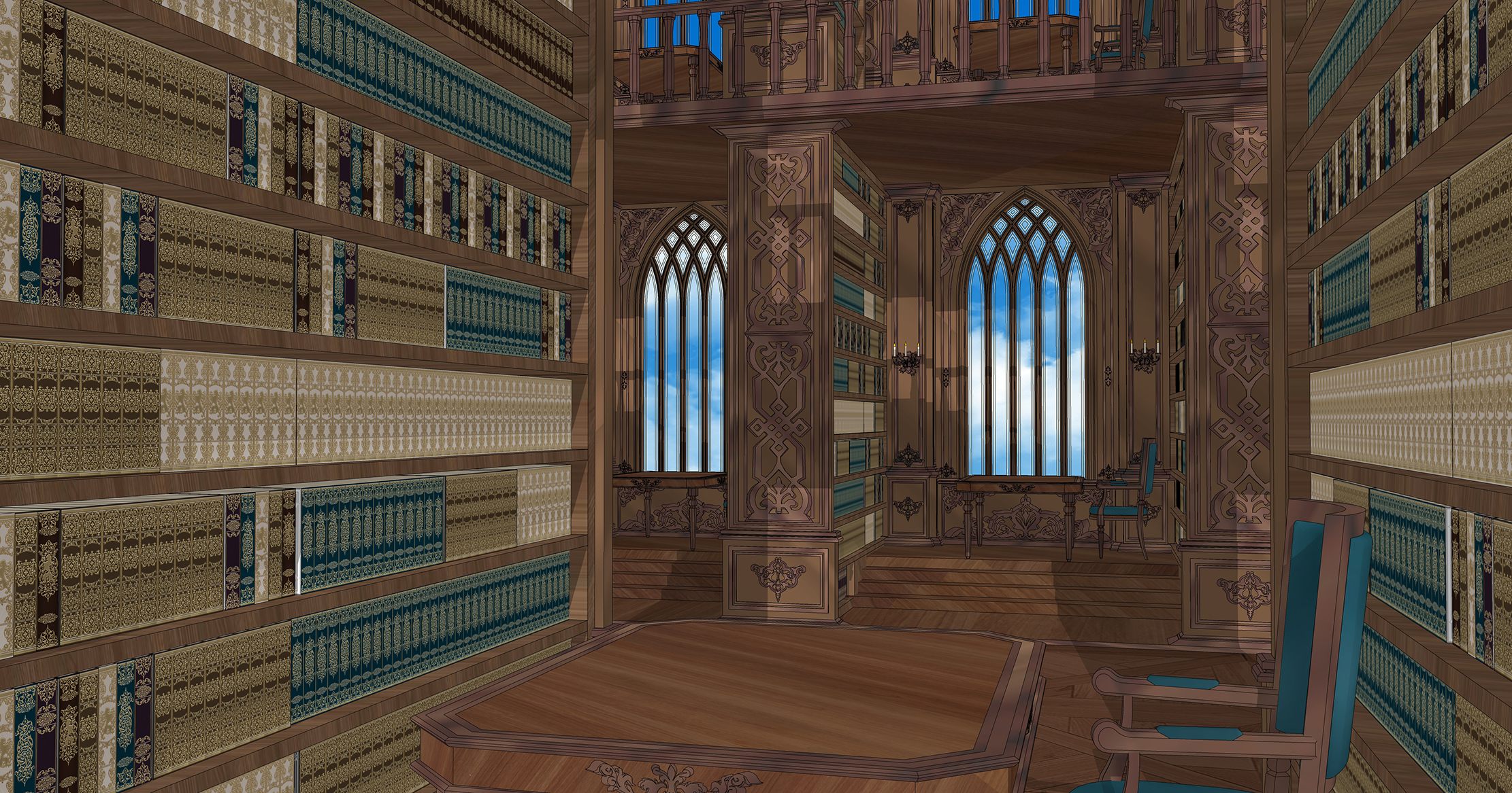 복도형 도서관Corridor-type library-7 복도형 도서관Corridor-type library-7