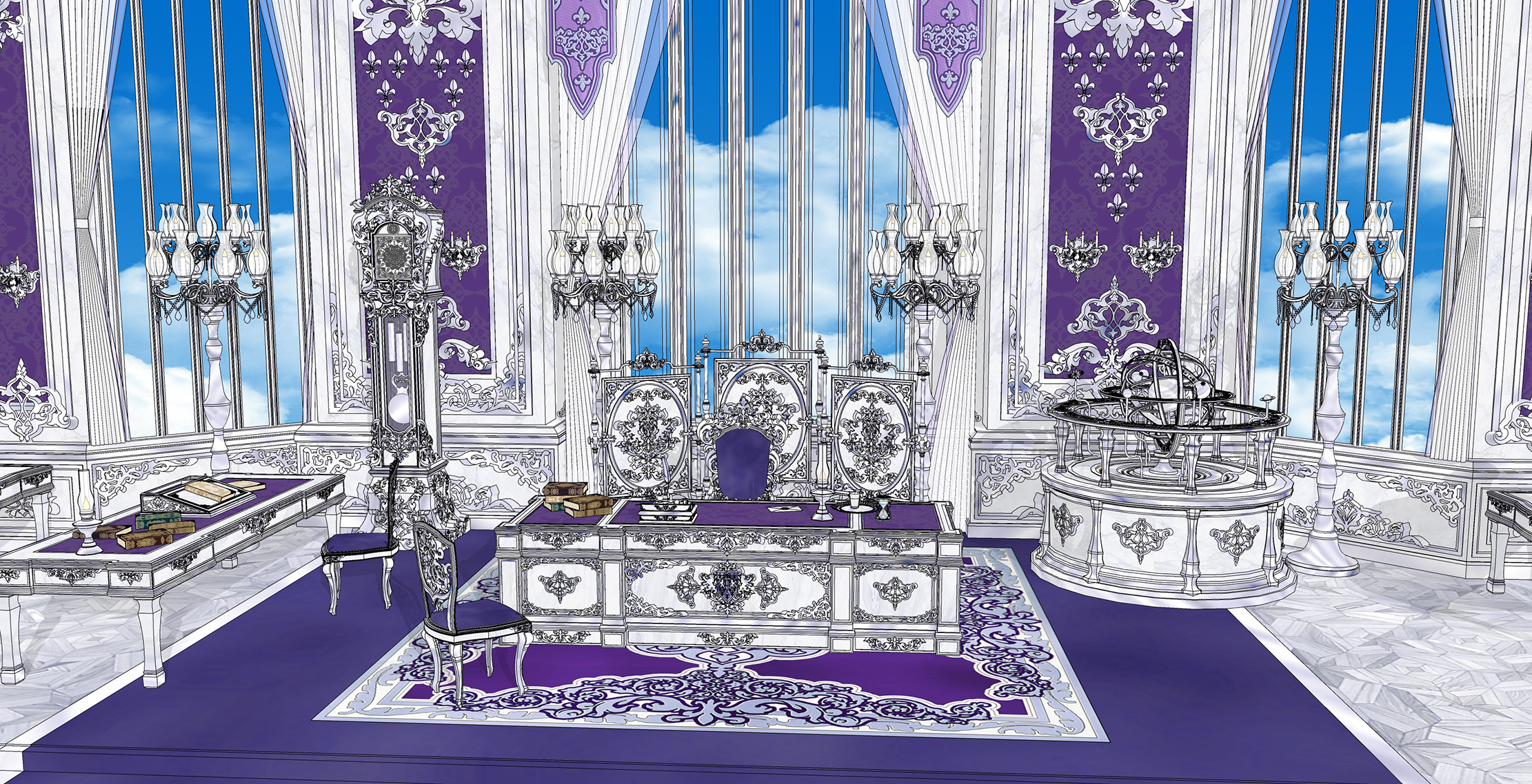 제1왕녀의 집무실First princess's office-2 제1왕녀의 집무실First princess's office-2