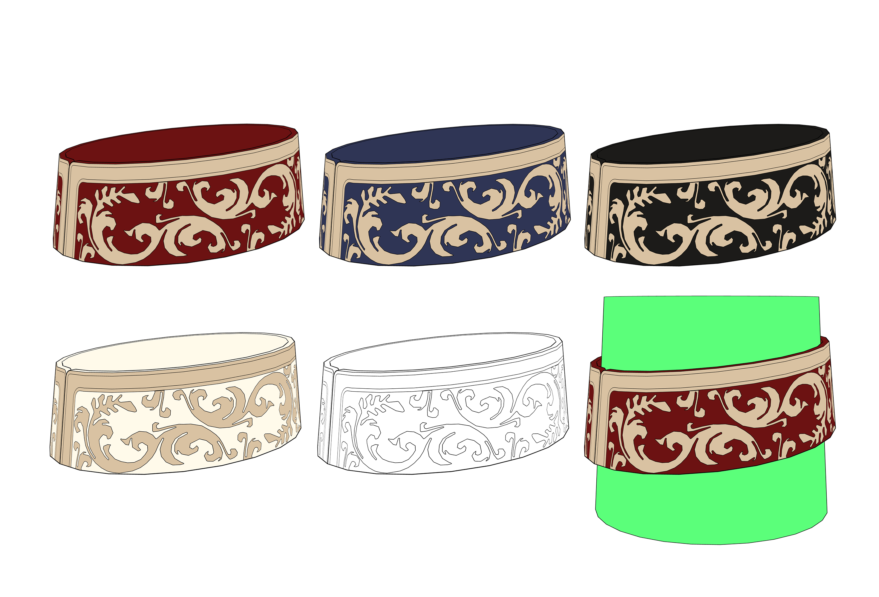 제복 카라 Uniform collar5 제복 카라 Uniform collar5