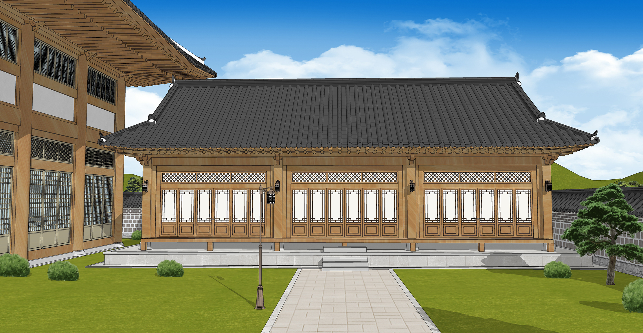 학교 동양풍학교Oriental-style school-12