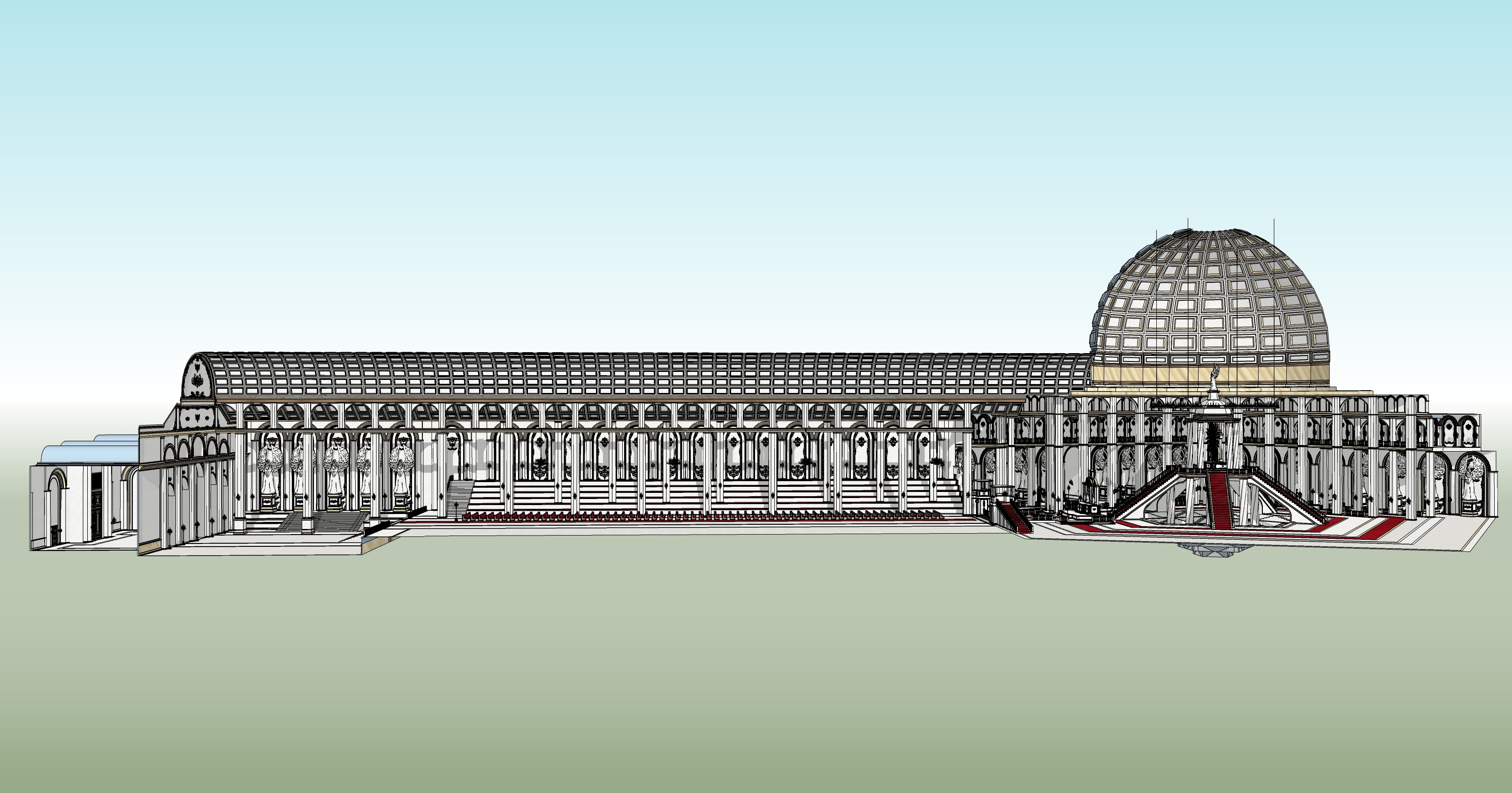 신전 실내 Temple interior-20