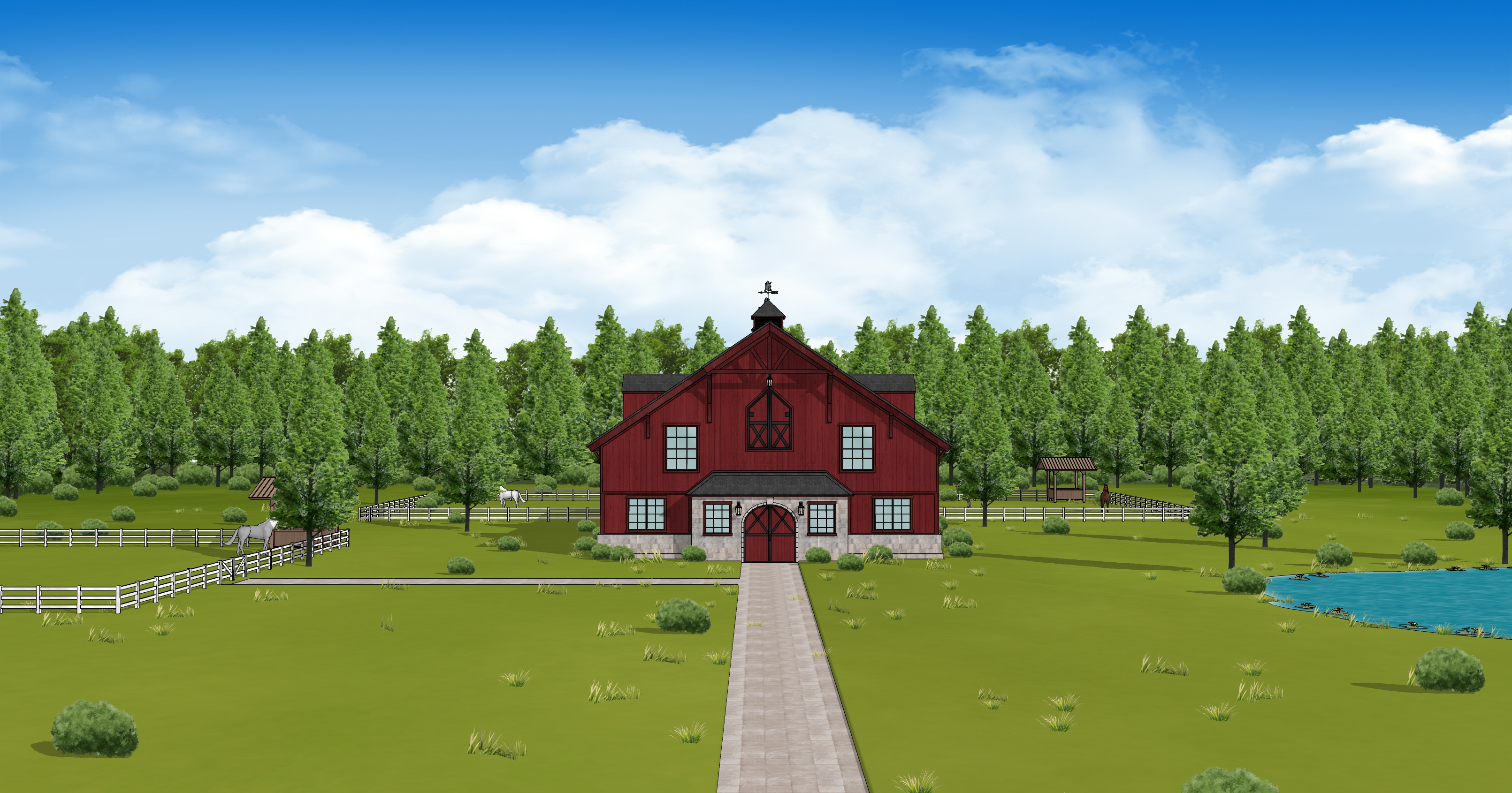 마구간 외부 Outside the stable ver4-1 마구간 외부 Outside the stable ver4-1