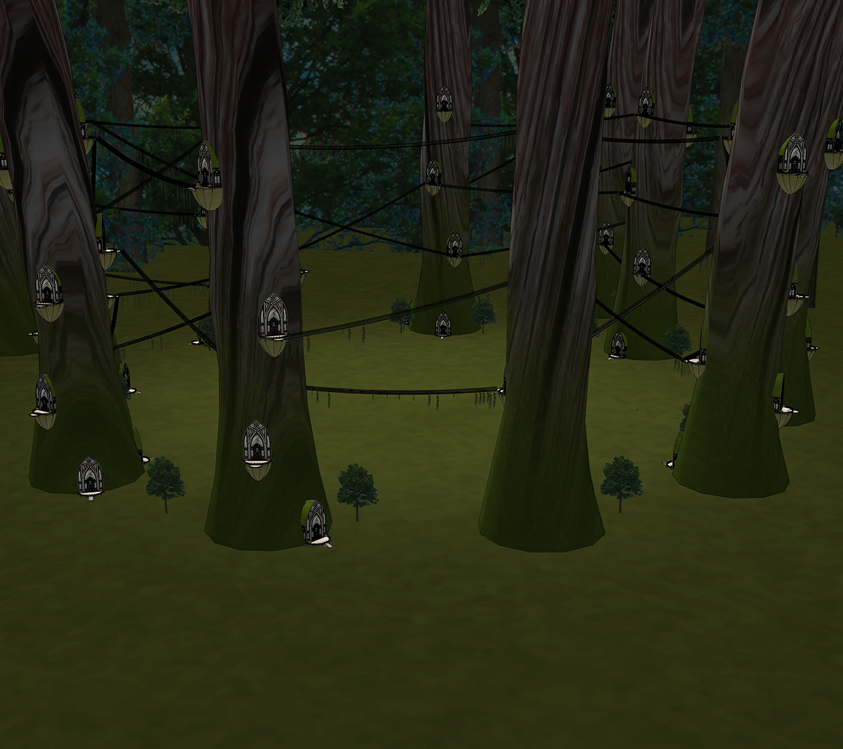 엘프 나무 마을2-5 엘프 나무 마을2-5