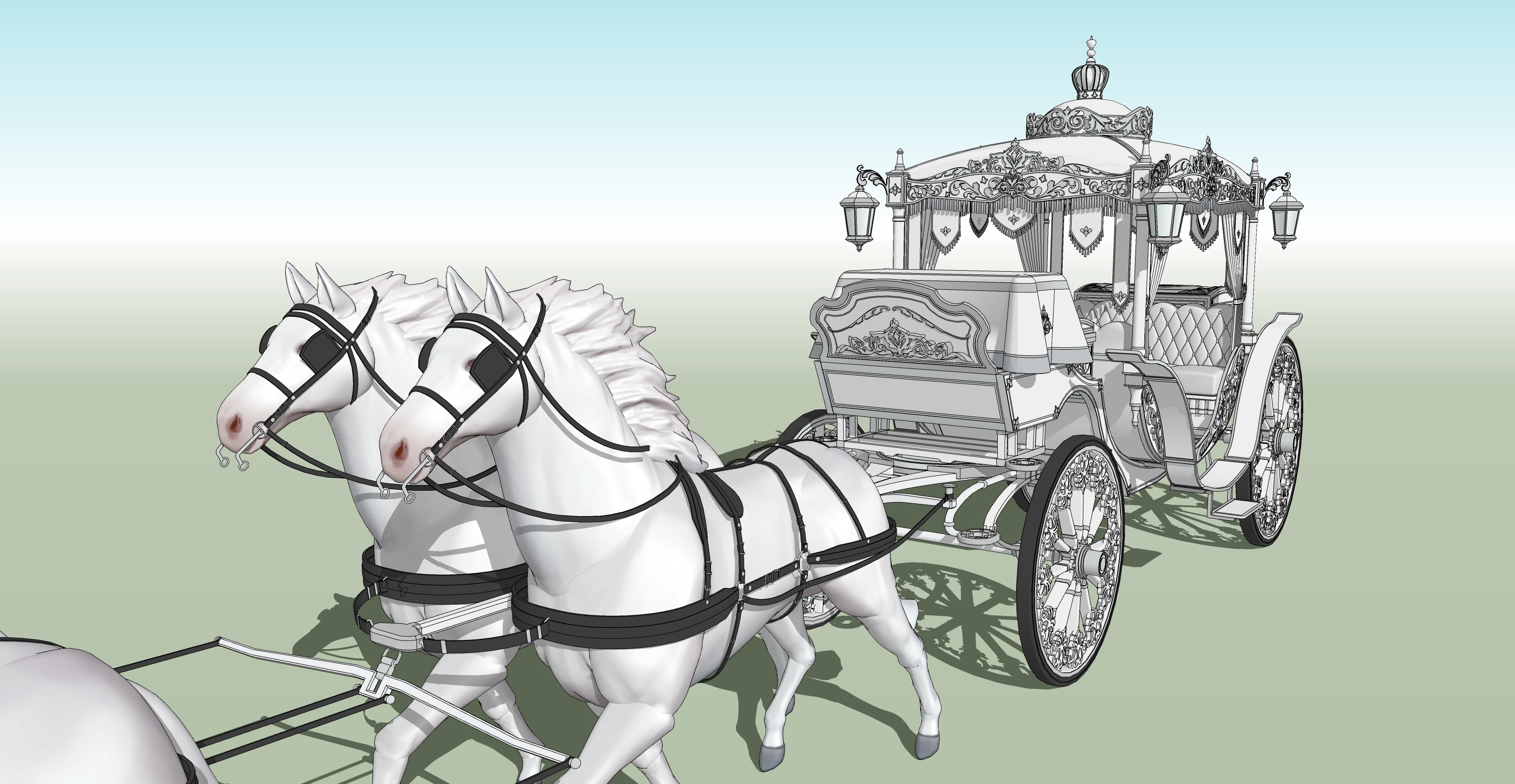 데이트용 마차 은색 Carriage for a date silver-3 데이트용 마차 은색 Carriage for a date silver-3
