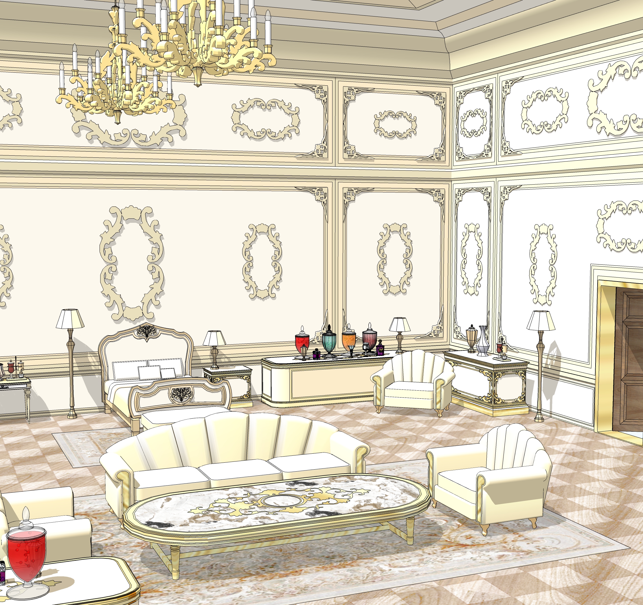 Dessert Shop Set - Bedroom-6