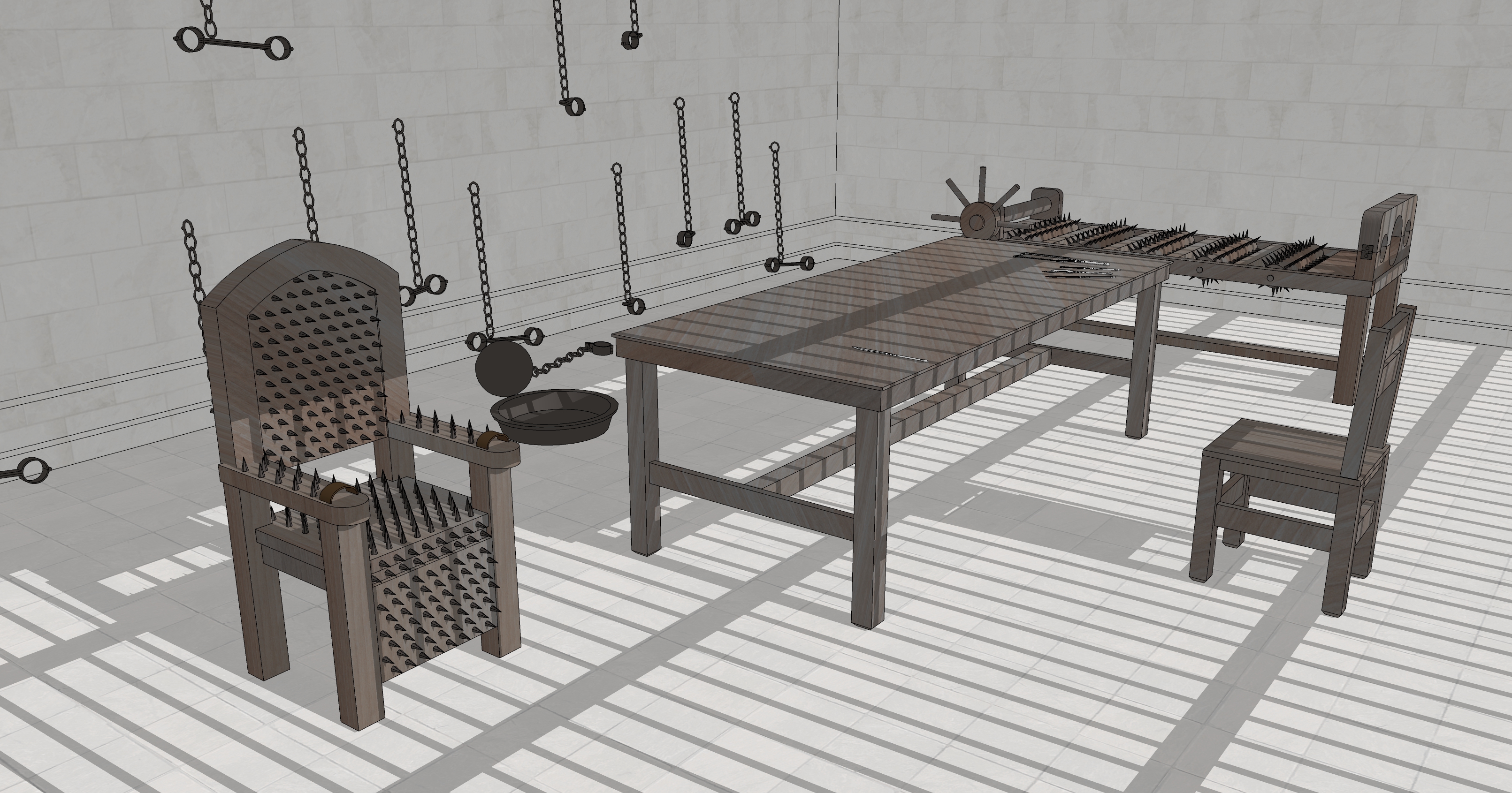 신전 감옥 Temple Prison-16