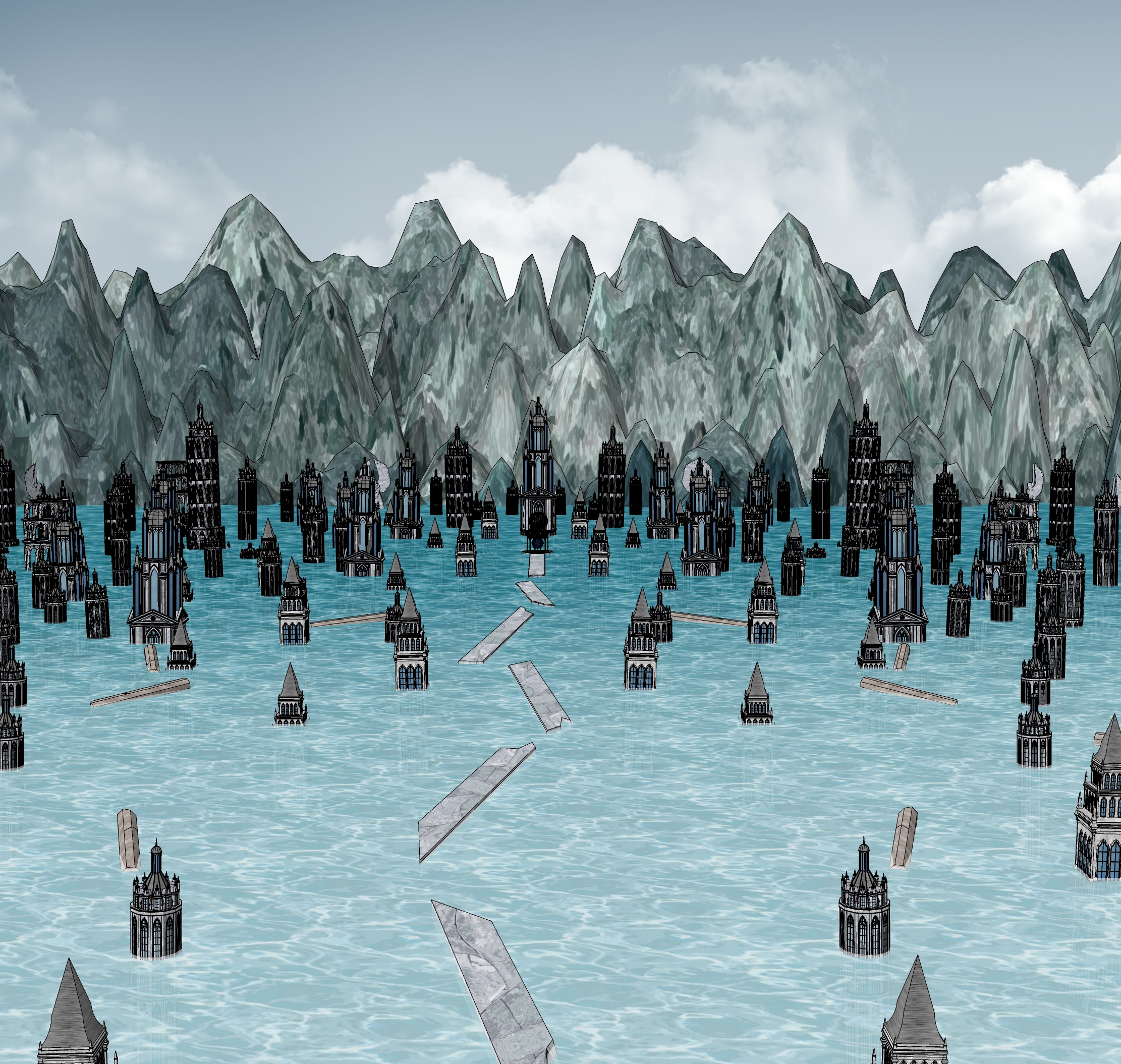 물에 잠긴 도시-submerged city-10