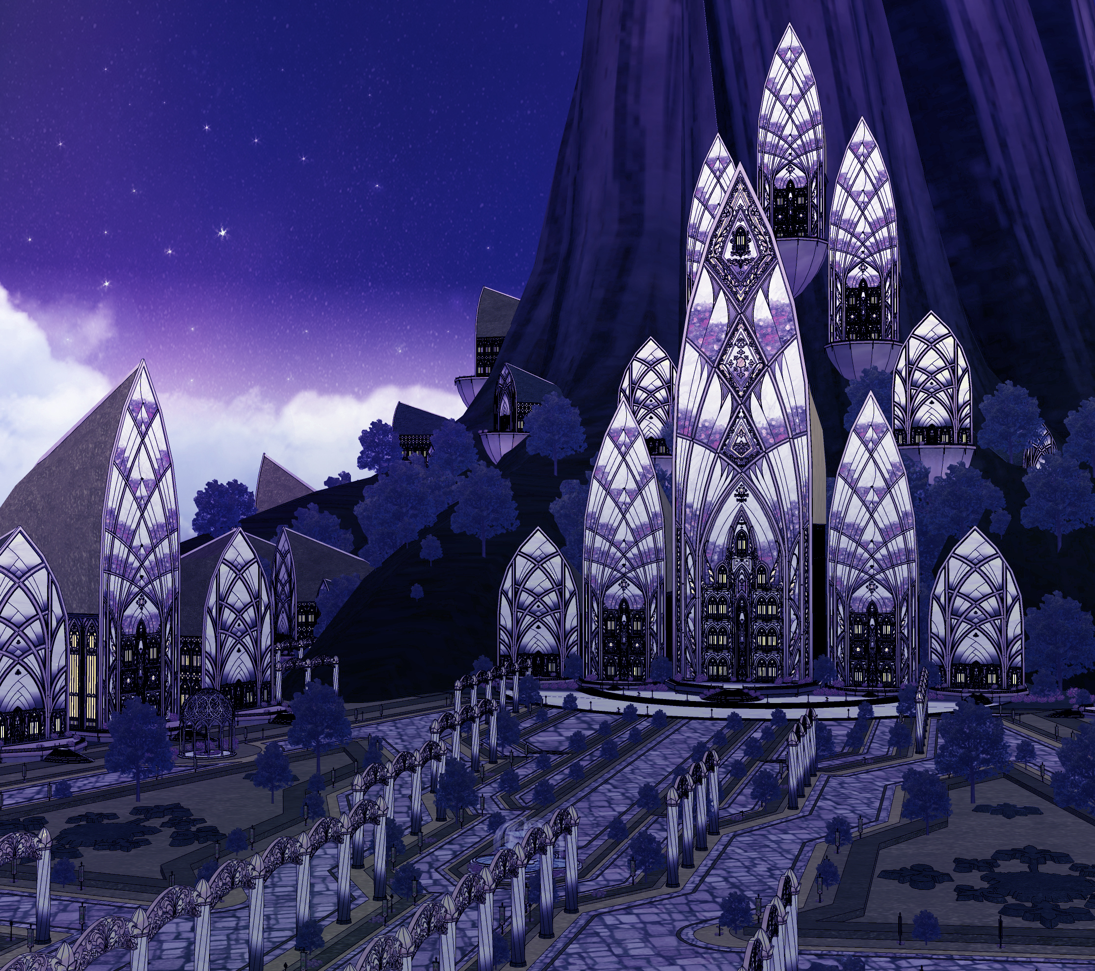 엘프도시 밤 보정 엘프도시 밤 보정