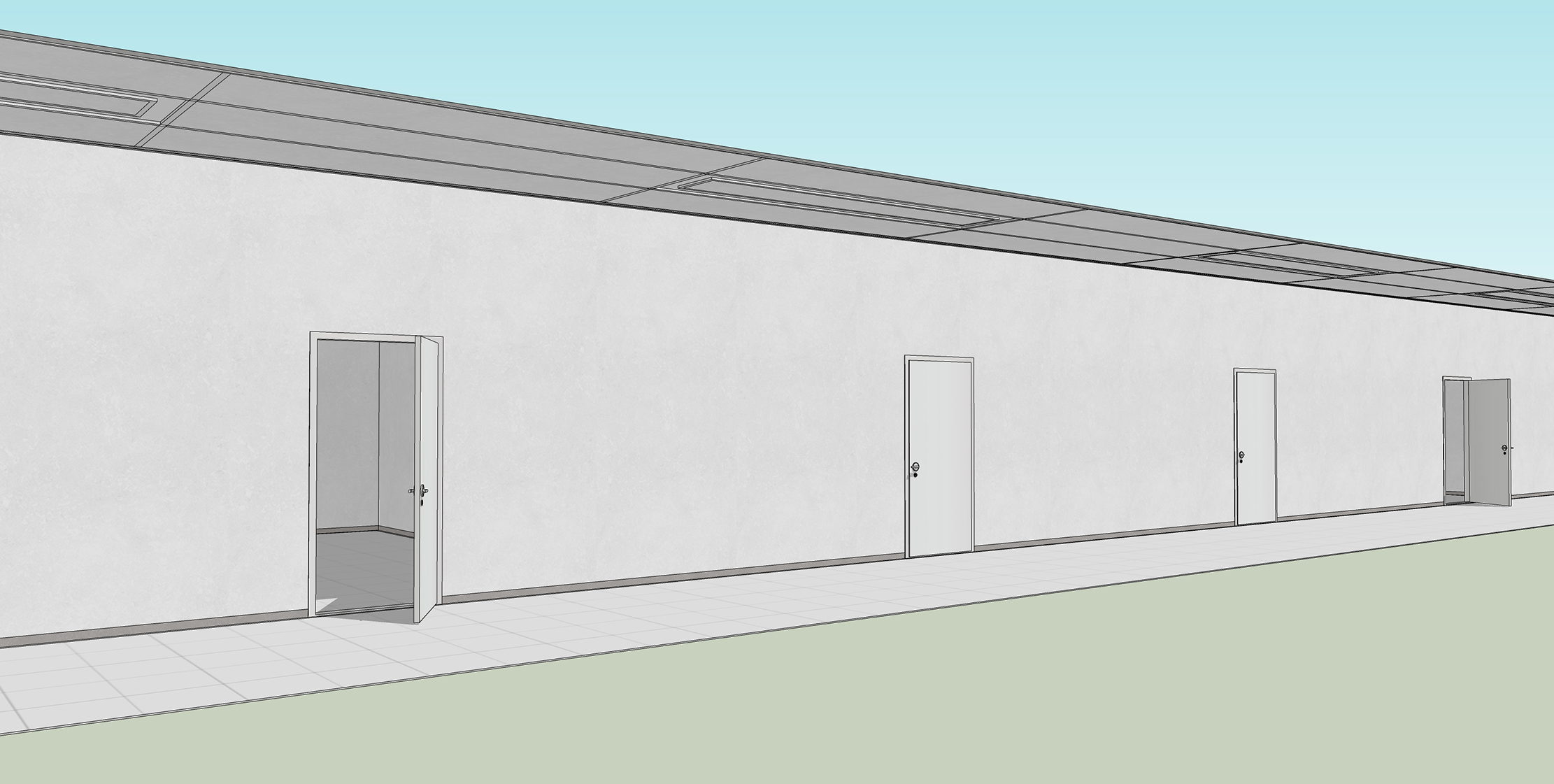 사무실 복도 Office hallway-8 사무실 복도 Office hallway-8