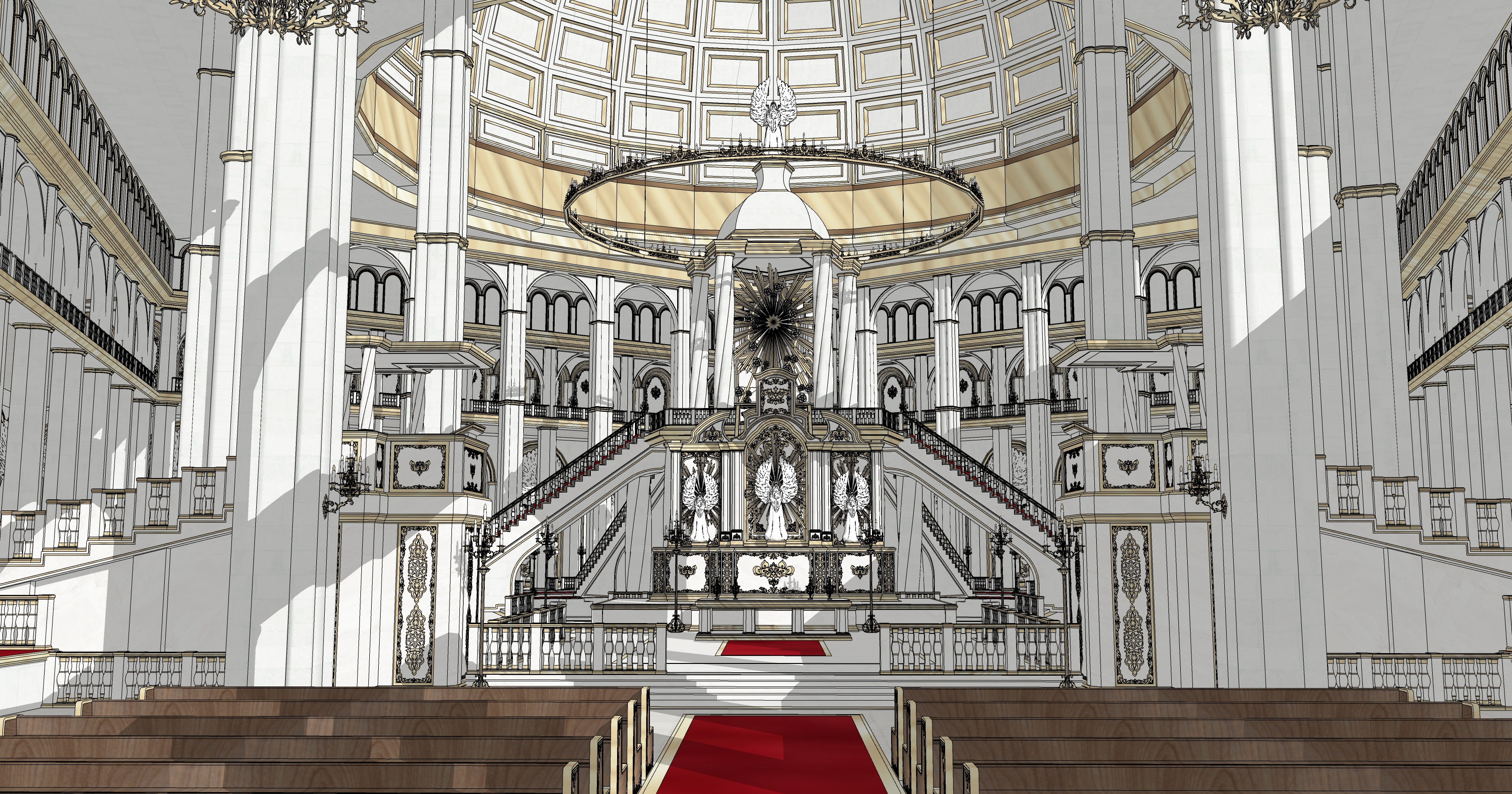 신전 실내 Temple interior-4