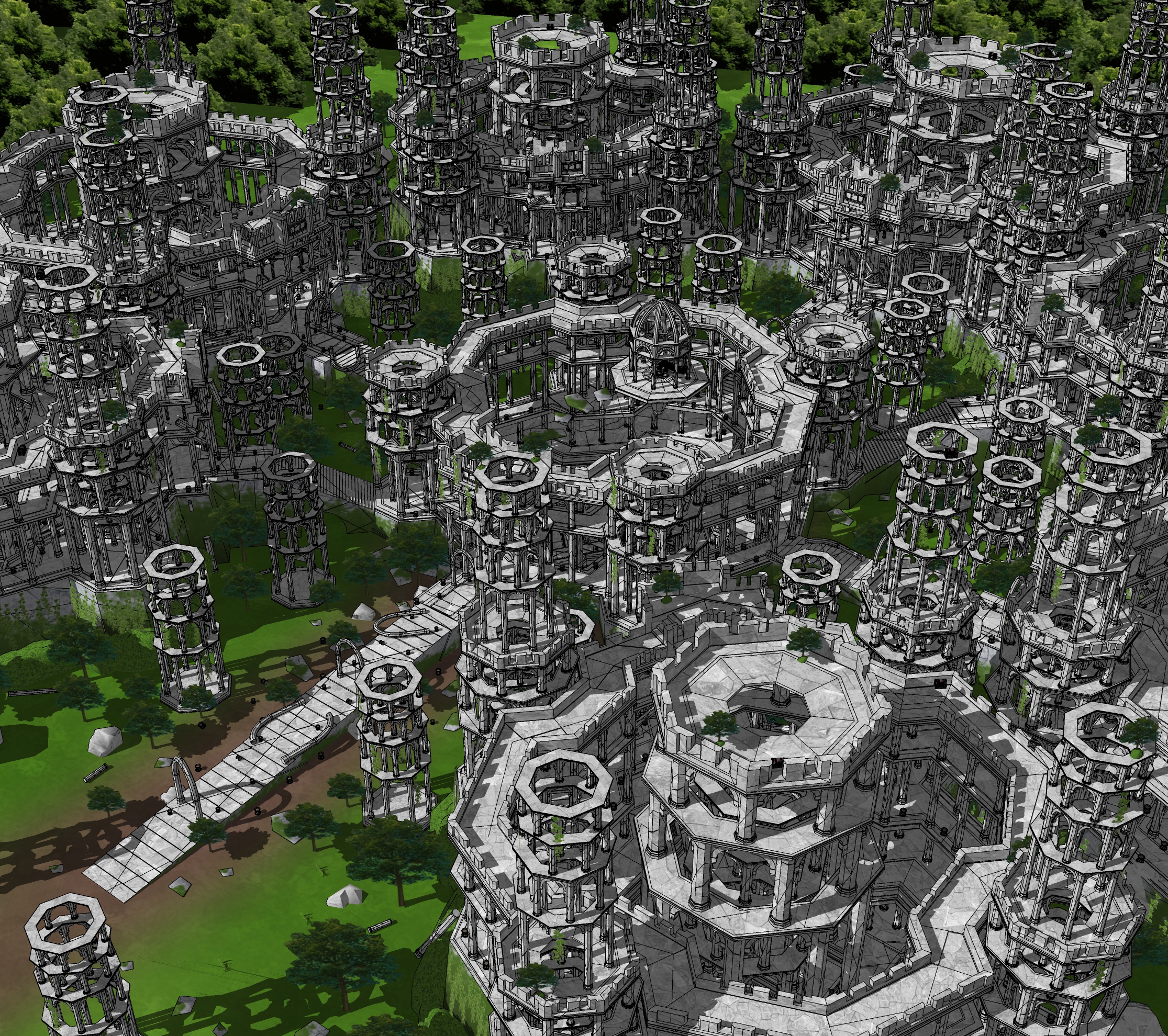 대형 유적 폐허2-9