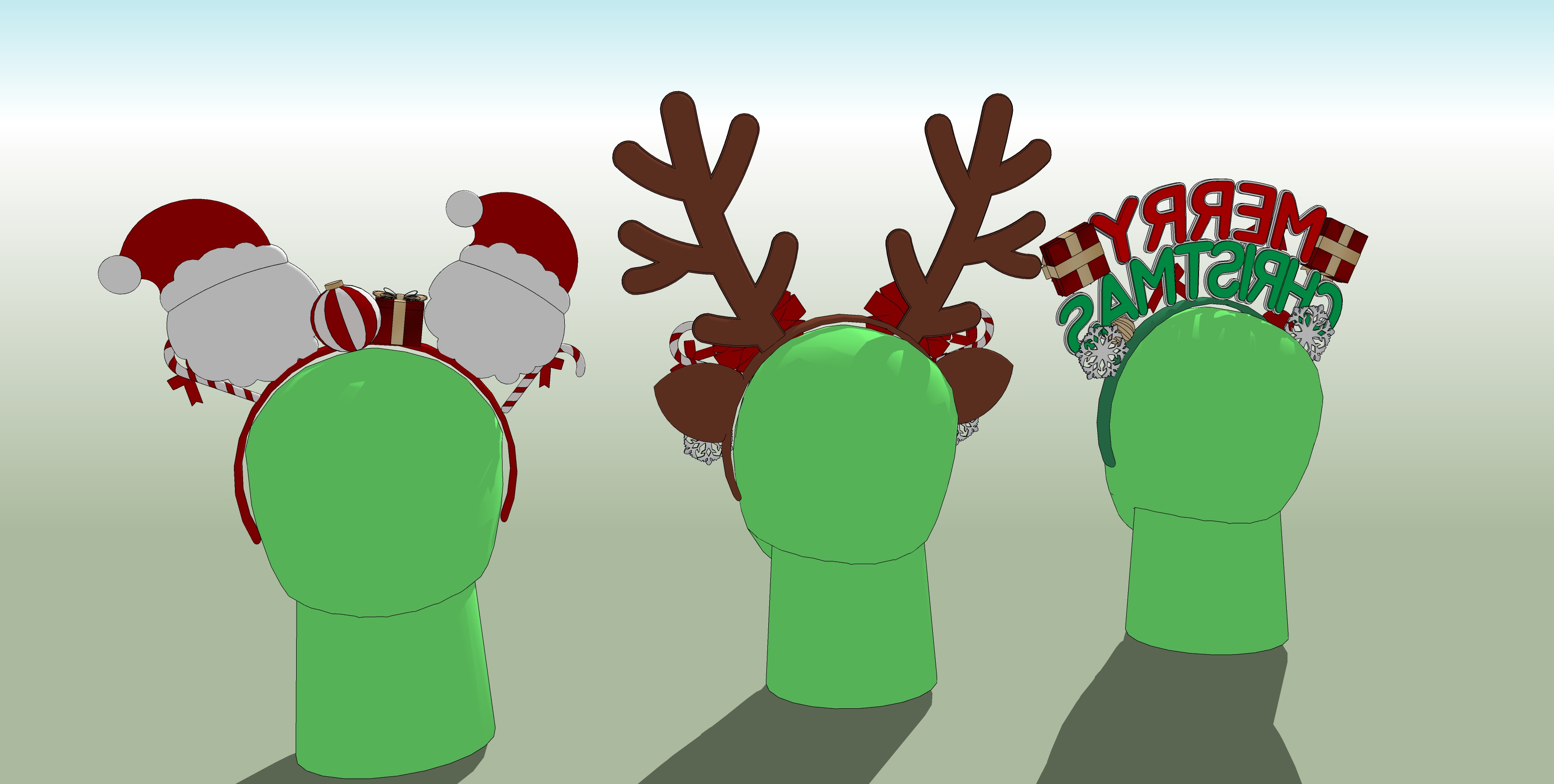 크리스마스 머리장식 Christmas headdress-2 크리스마스 머리장식 Christmas headdress-2