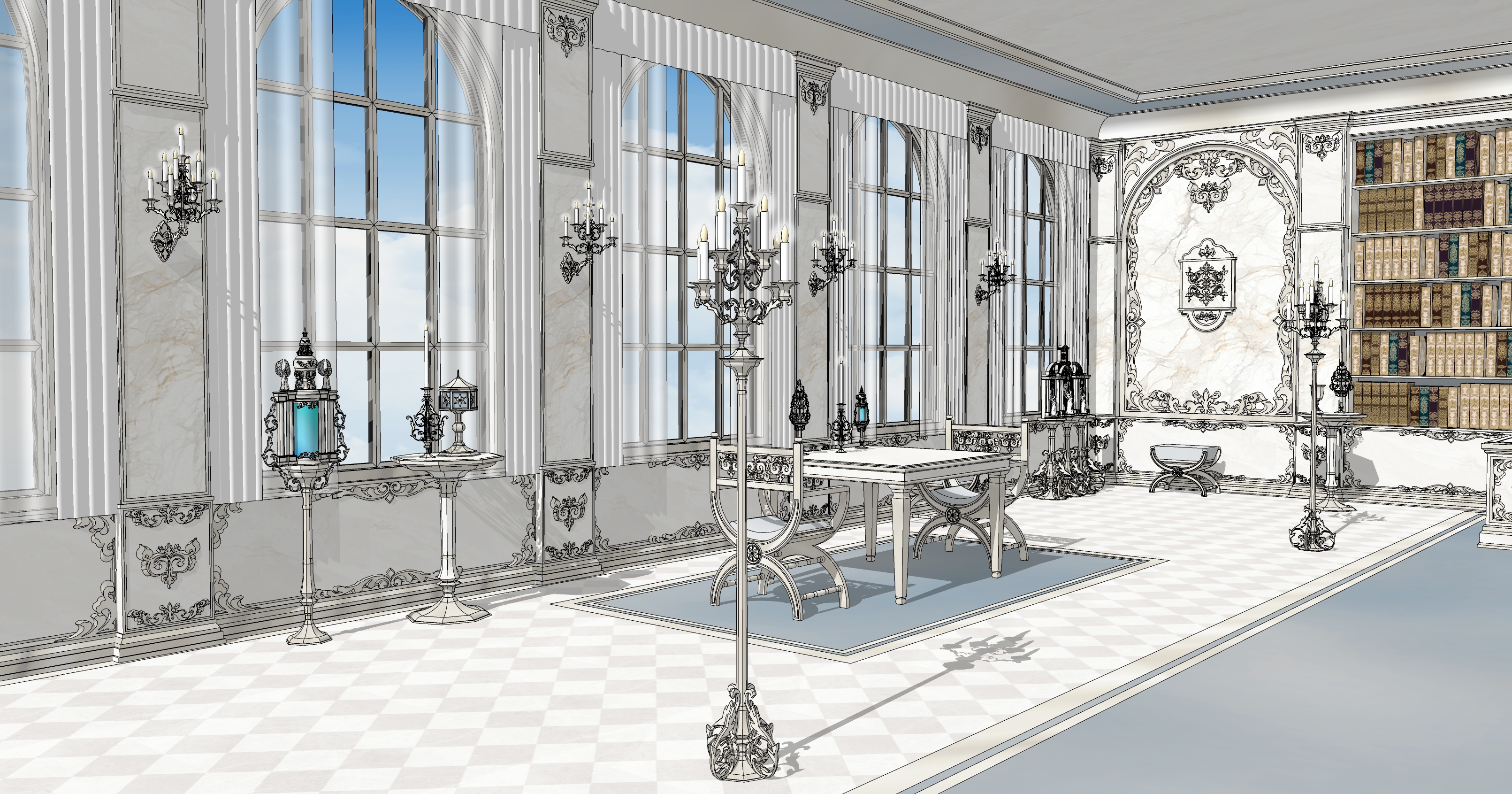 대사제의 집무실 The High Priest's Office-8