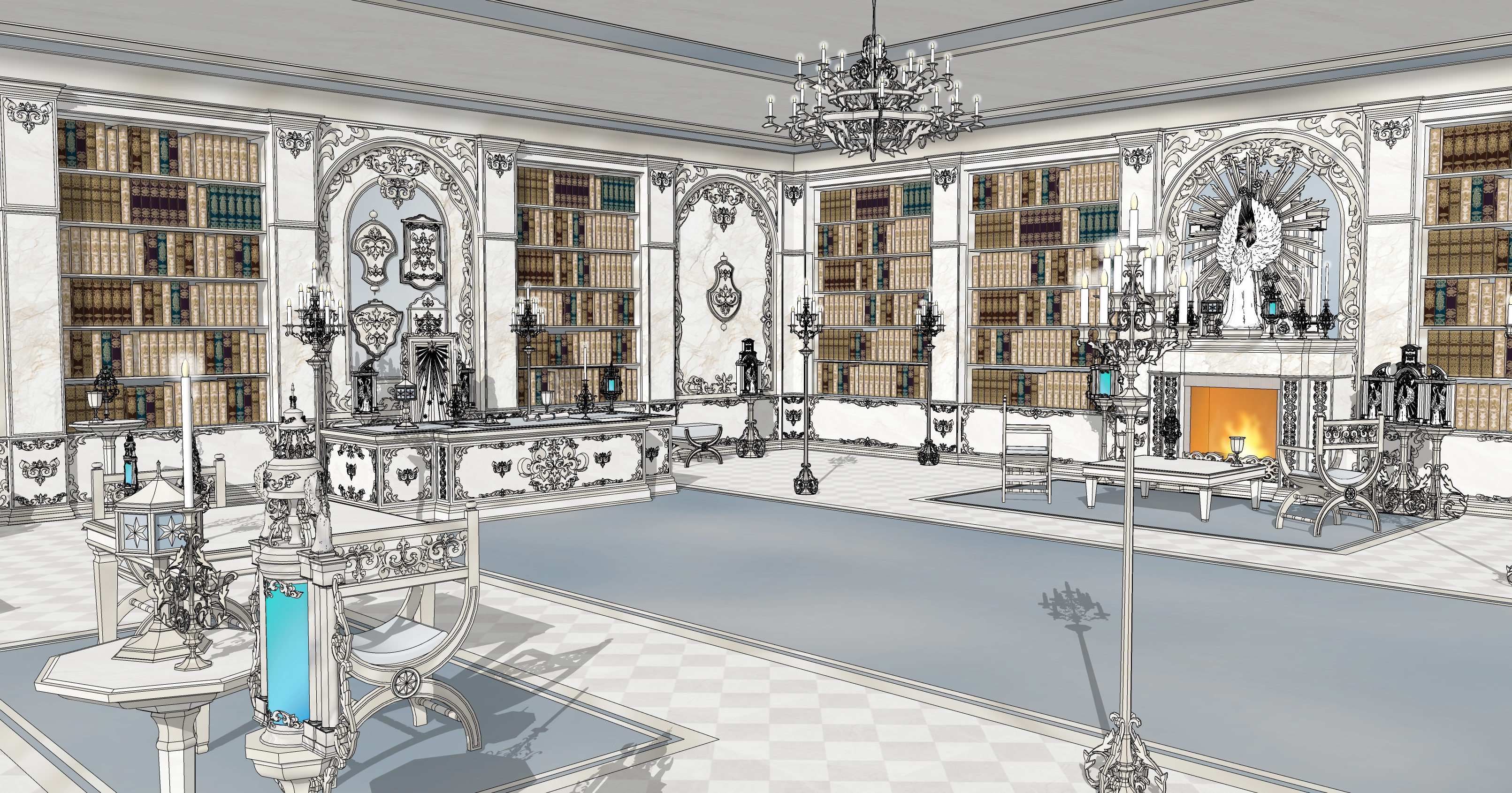 대사제의 집무실 The High Priest's Office-1