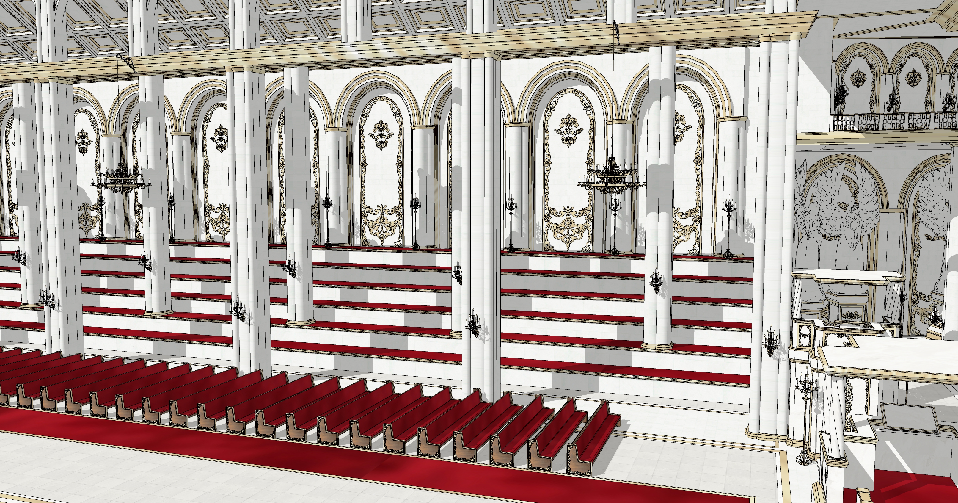 신전 실내 Temple interior-11