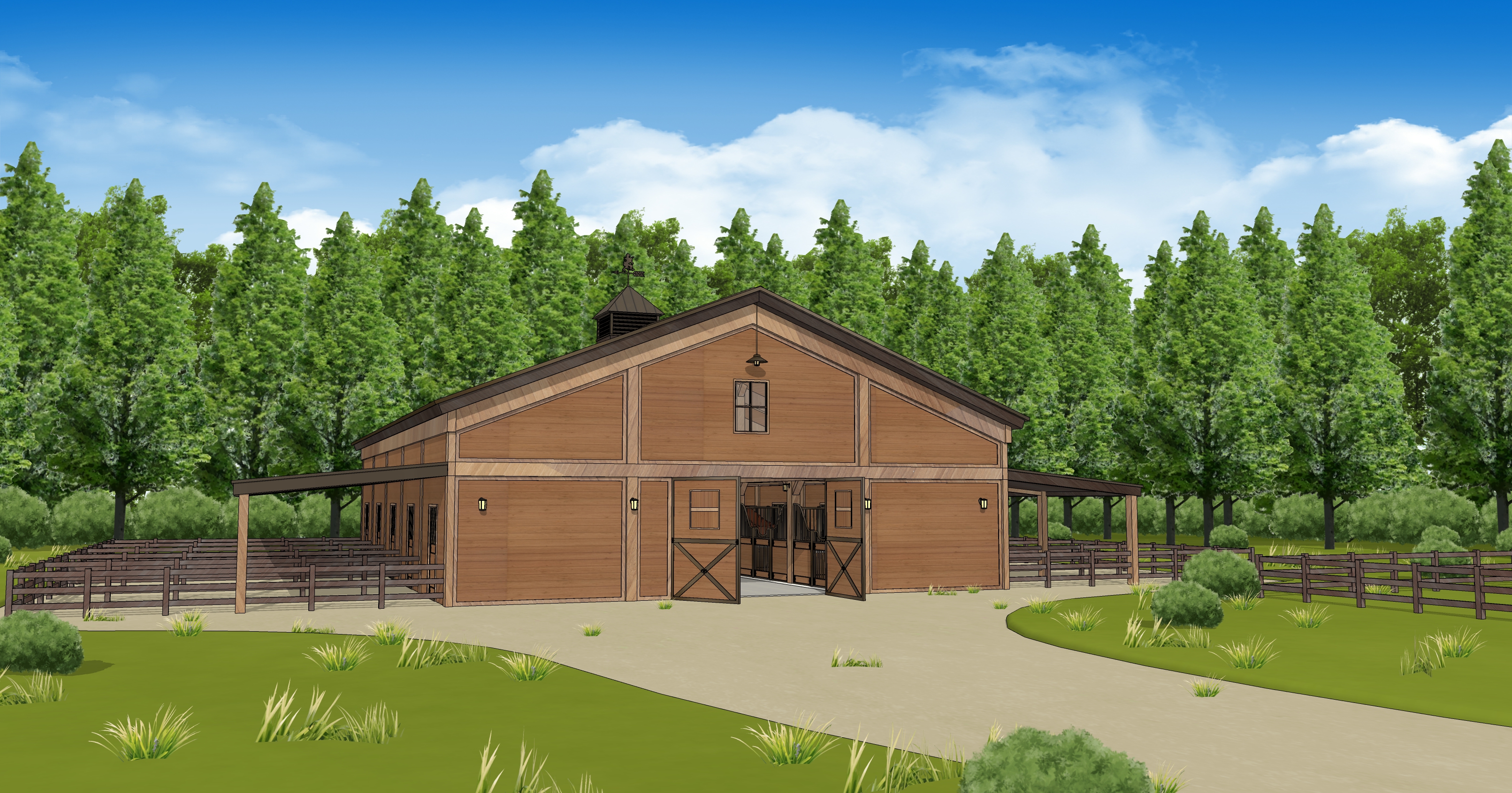 마구간 외부 Outside the stable-2 마구간 외부 Outside the stable-2