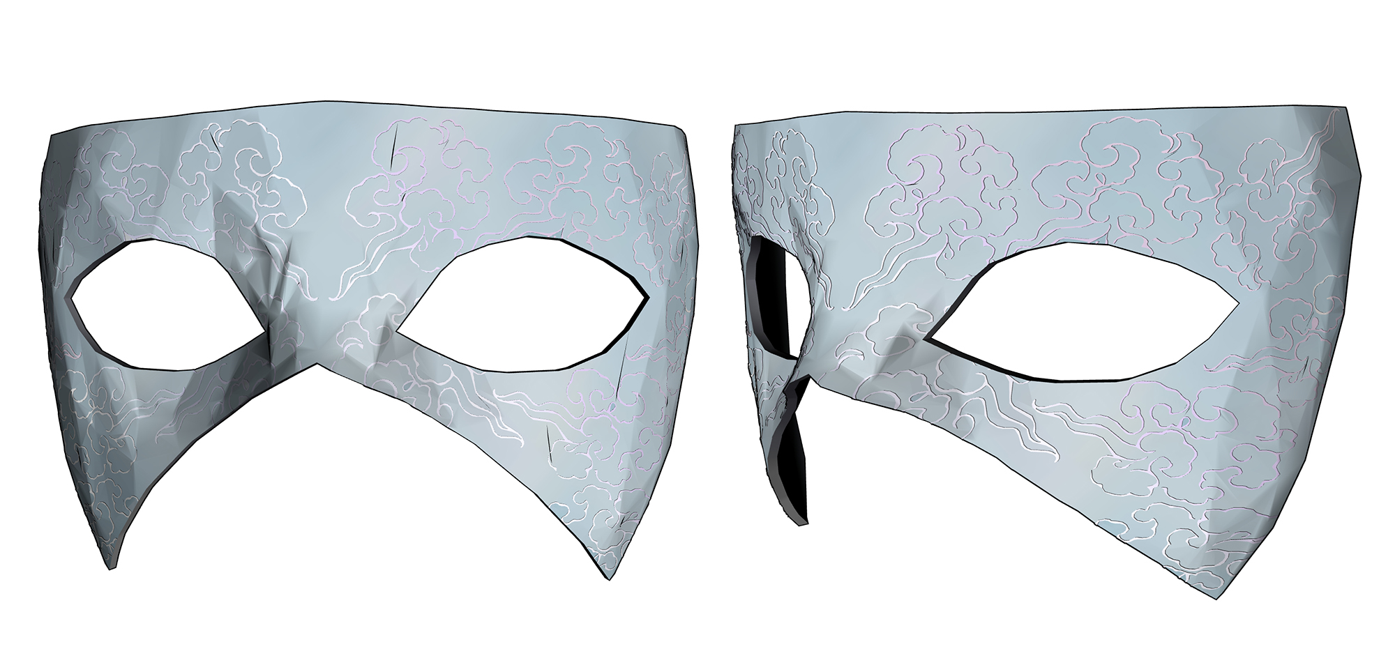 동양풍 가면 Oriental style mask B-6-3 동양풍 가면 Oriental style mask B-6-3