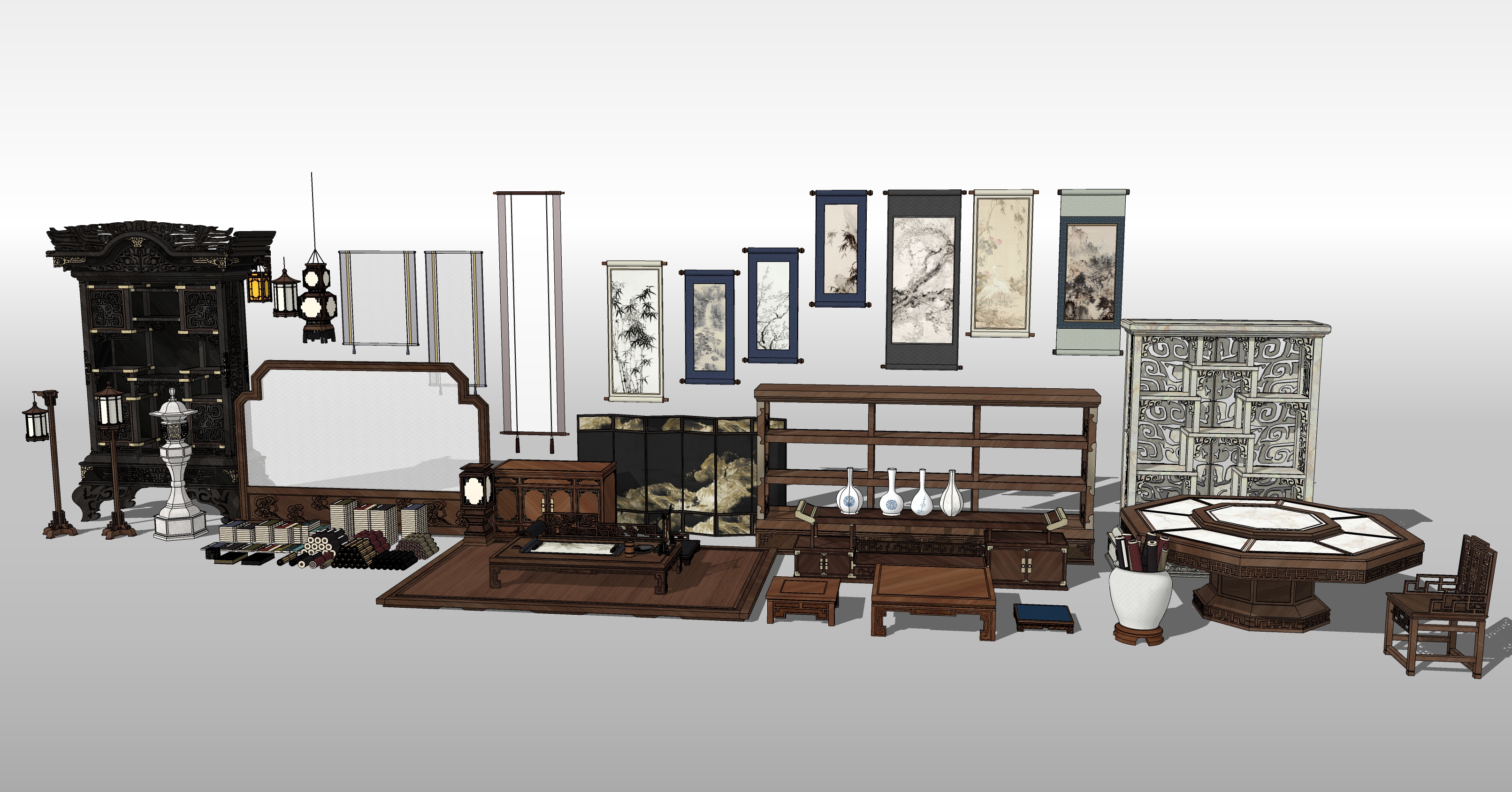 비급서고 에셋 Secret library Asset-1