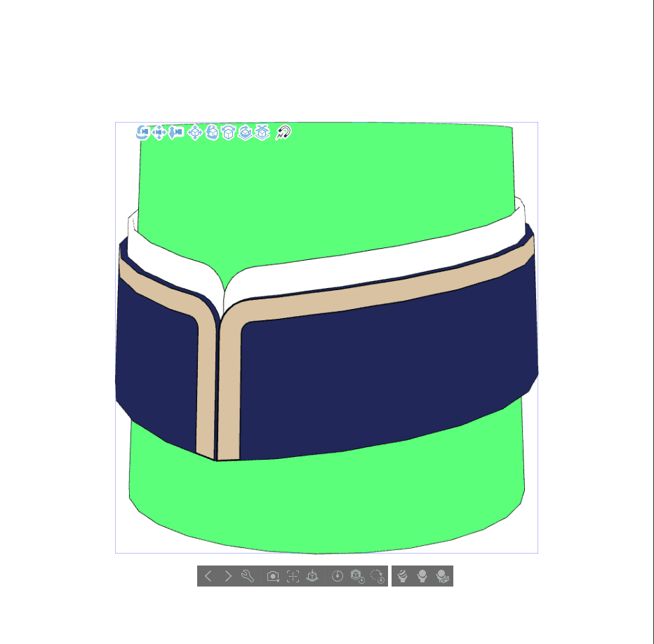 2겹 제복 카라 설정 2겹 제복 카라 설정