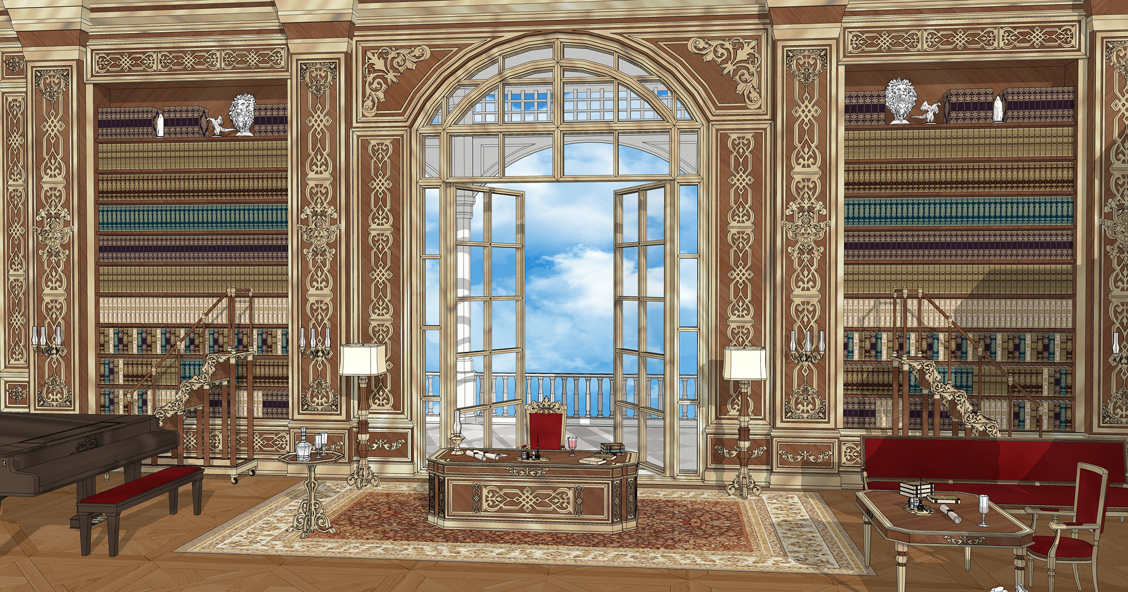 제2왕자 집무실Second Prince's Office-10 제2왕자 집무실Second Prince's Office-10