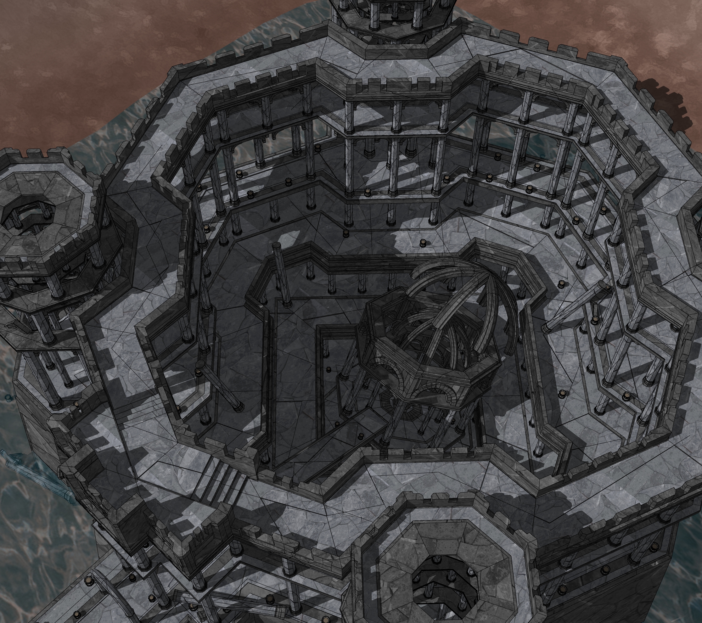 물가 유적 폐허-6