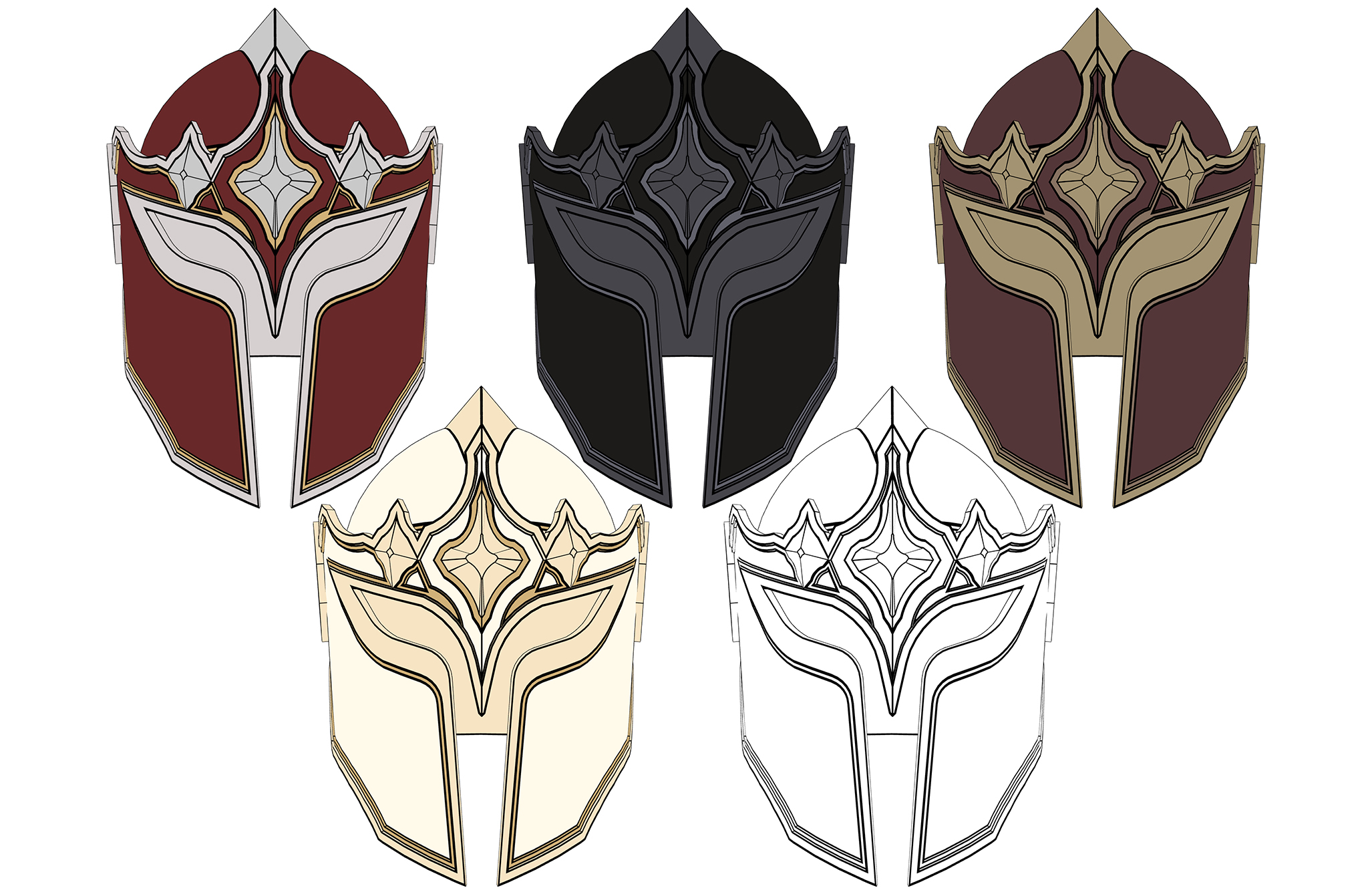 판타지 고급 투구-1-2