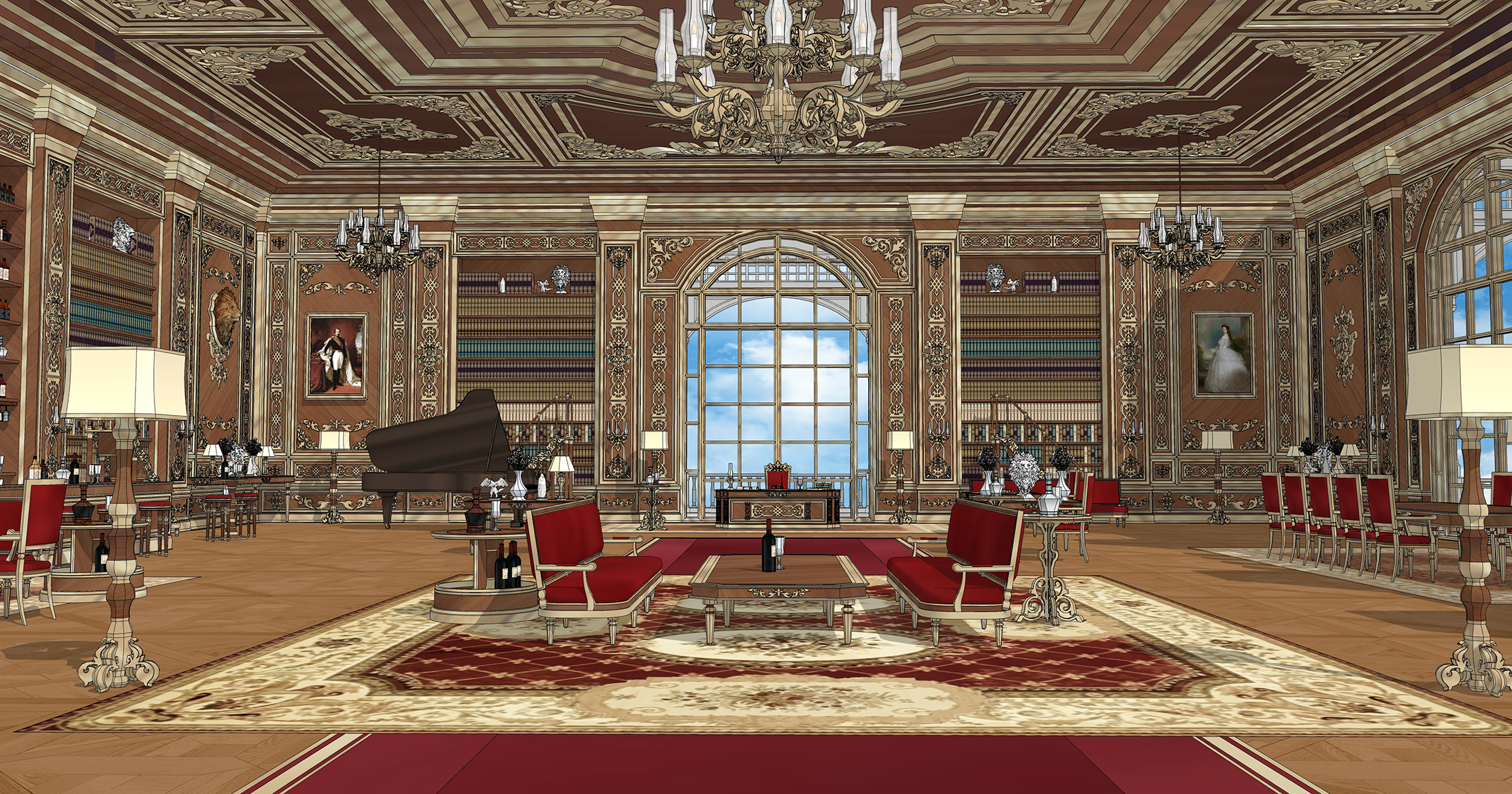 제2왕자 집무실Second Prince's Office-2 제2왕자 집무실Second Prince's Office-2