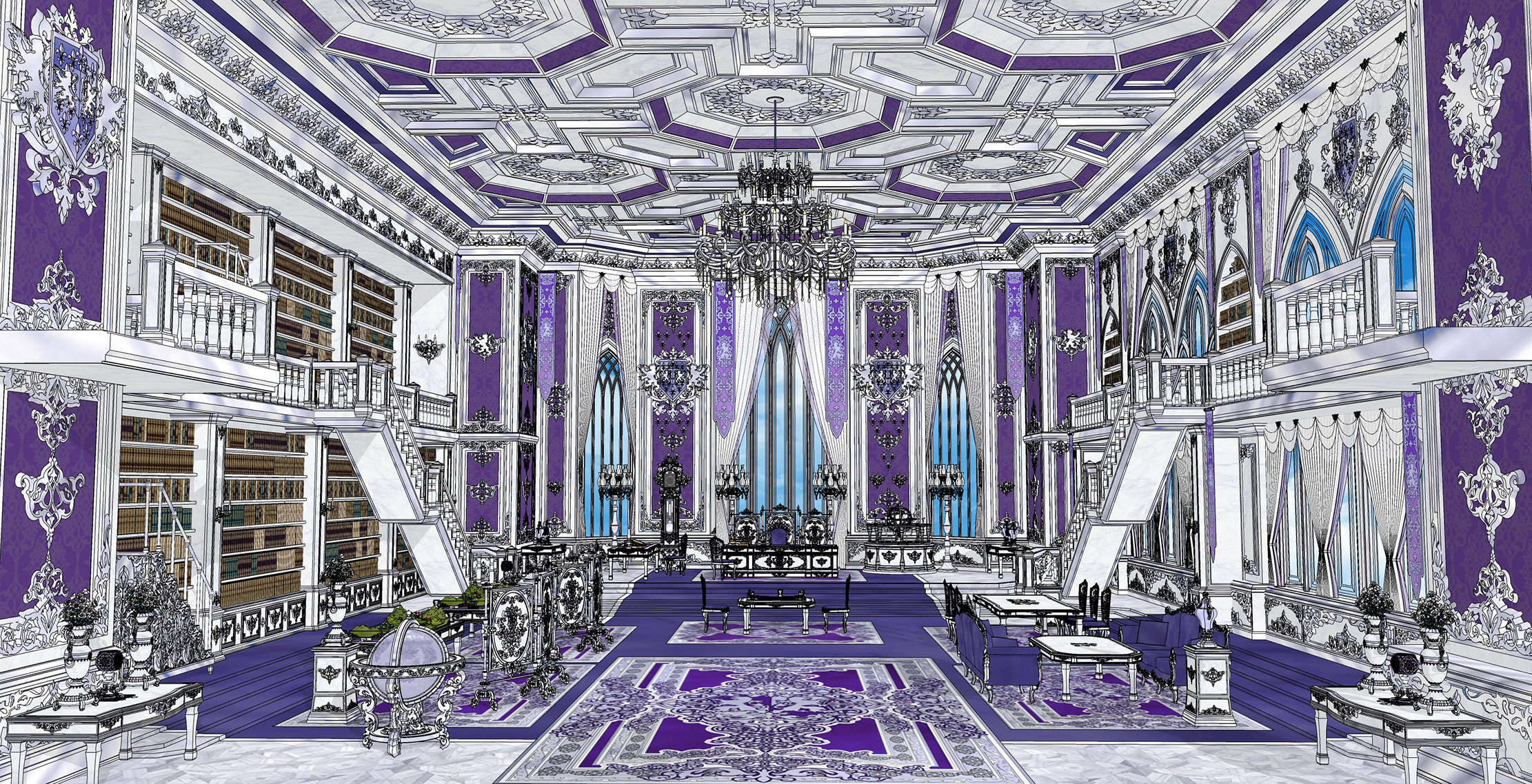 제1왕녀의 집무실First princess's office-1 제1왕녀의 집무실First princess's office-1