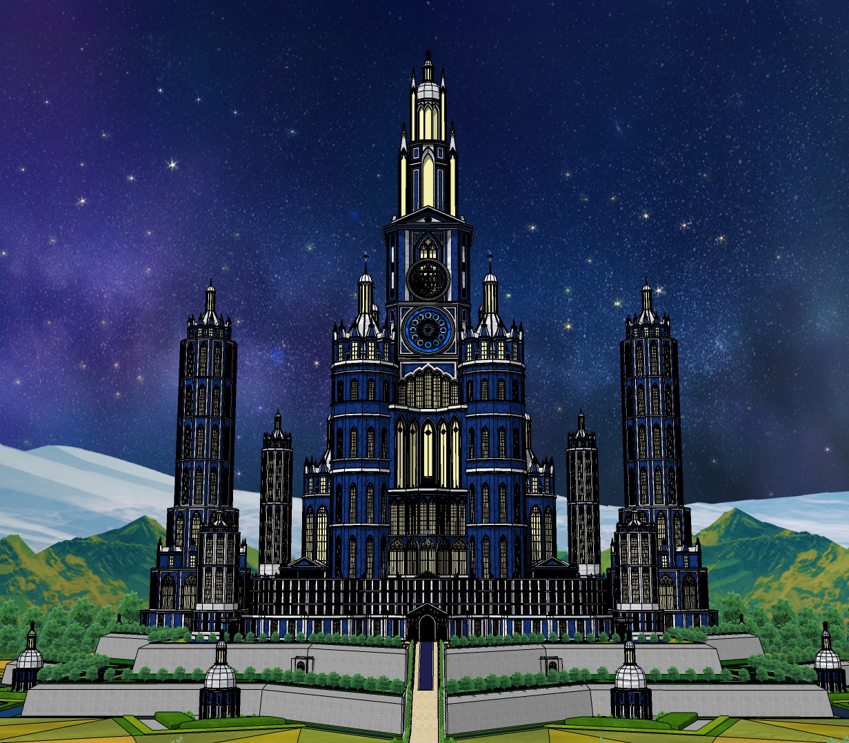 마탑 청탑 버젼-2 마탑 청탑 버젼-2