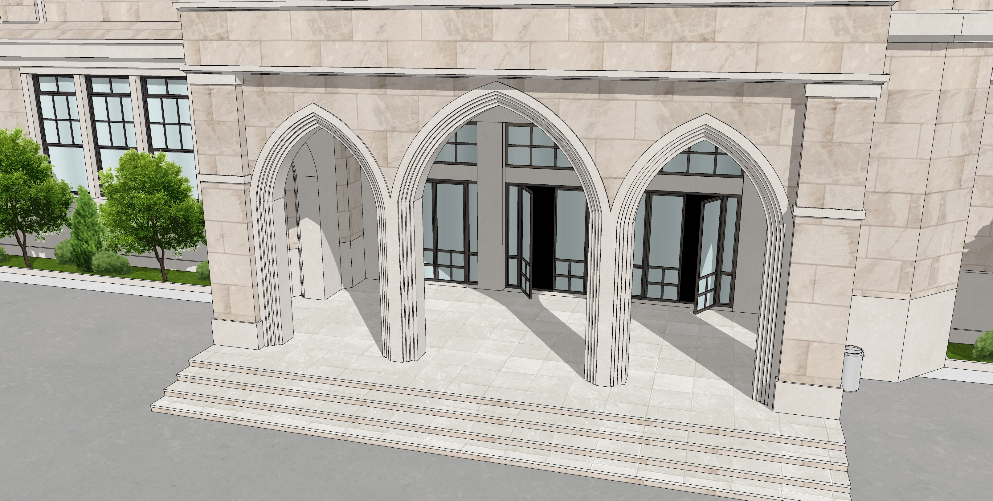 학교 서양풍학교 Western-style school-22 학교 서양풍학교 Western-style school-22