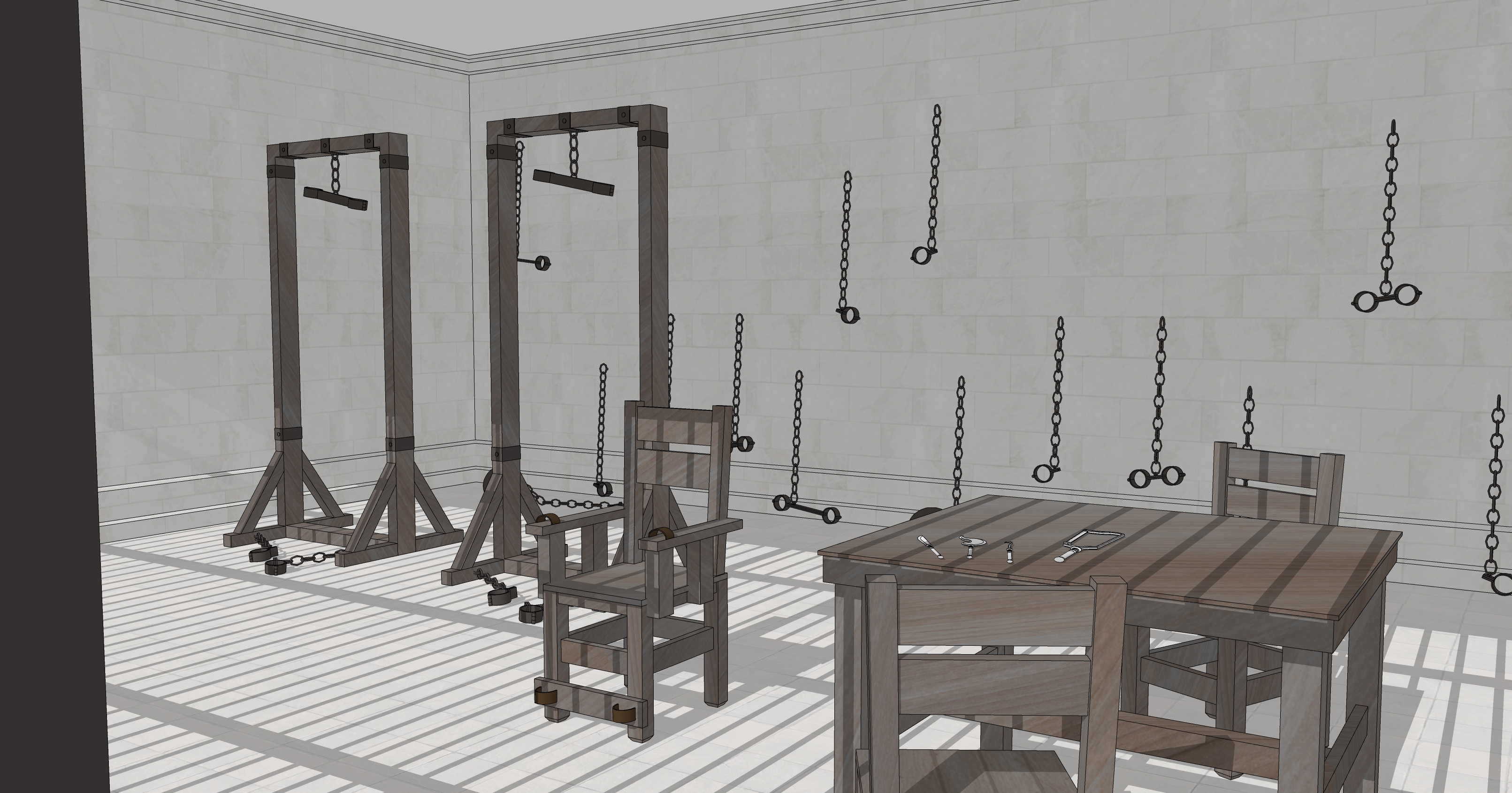 신전 감옥 Temple Prison-15