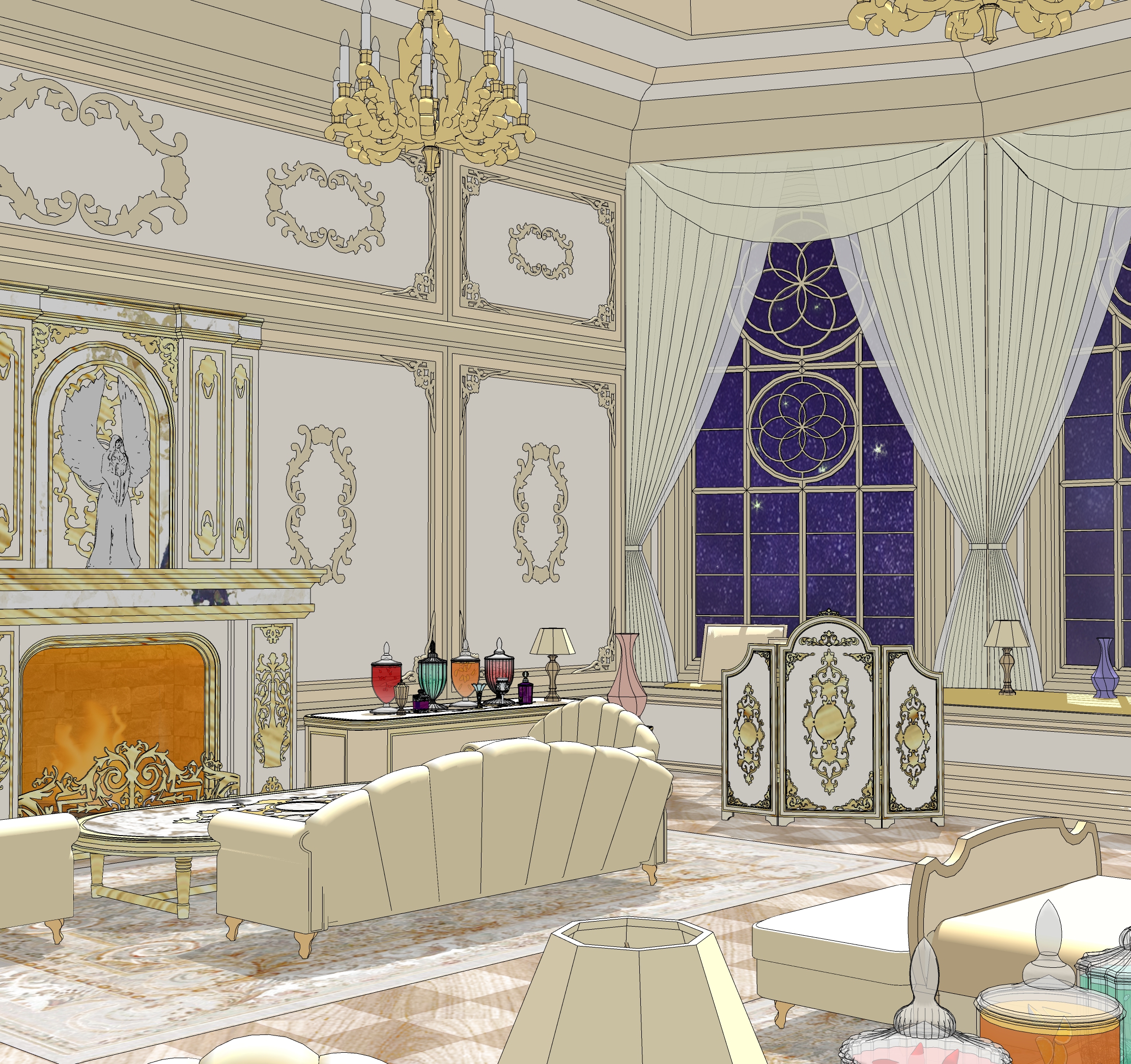 Dessert Shop Set - Bedroom-3